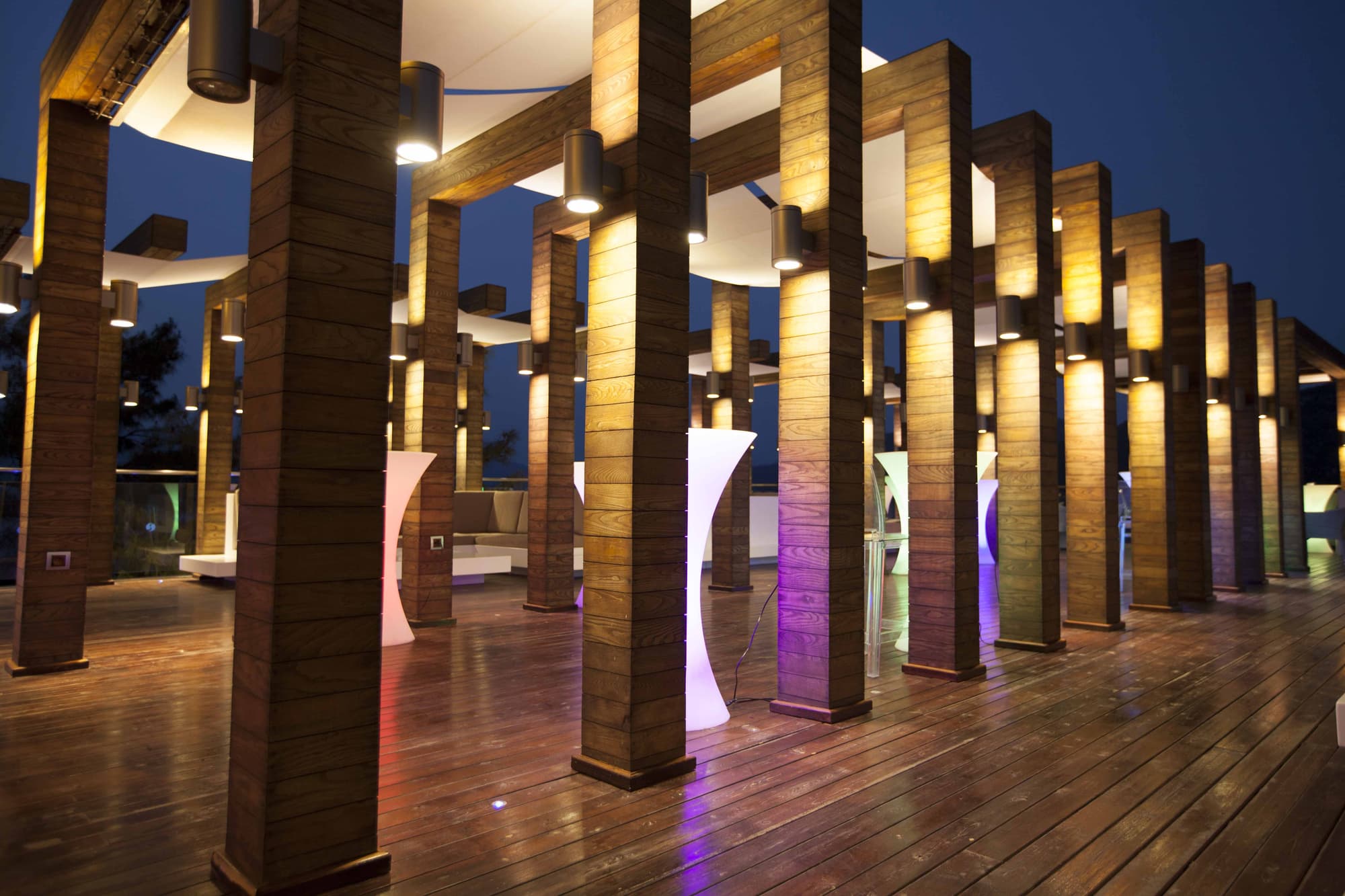 Orka Lotus Beach Hotel, Terrace