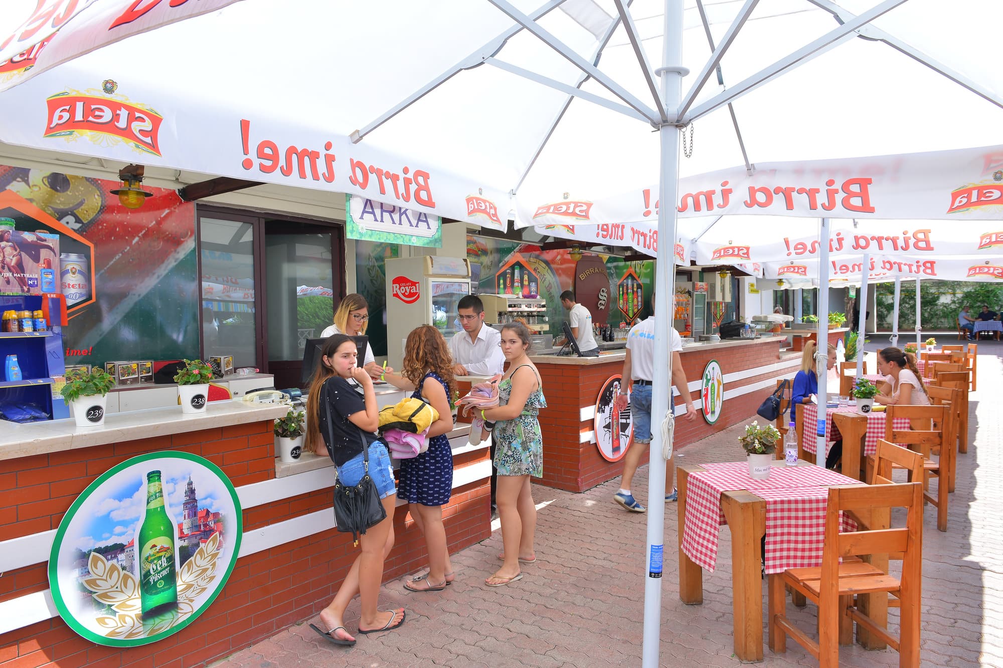 Hotel Te Stela Resort, Bar