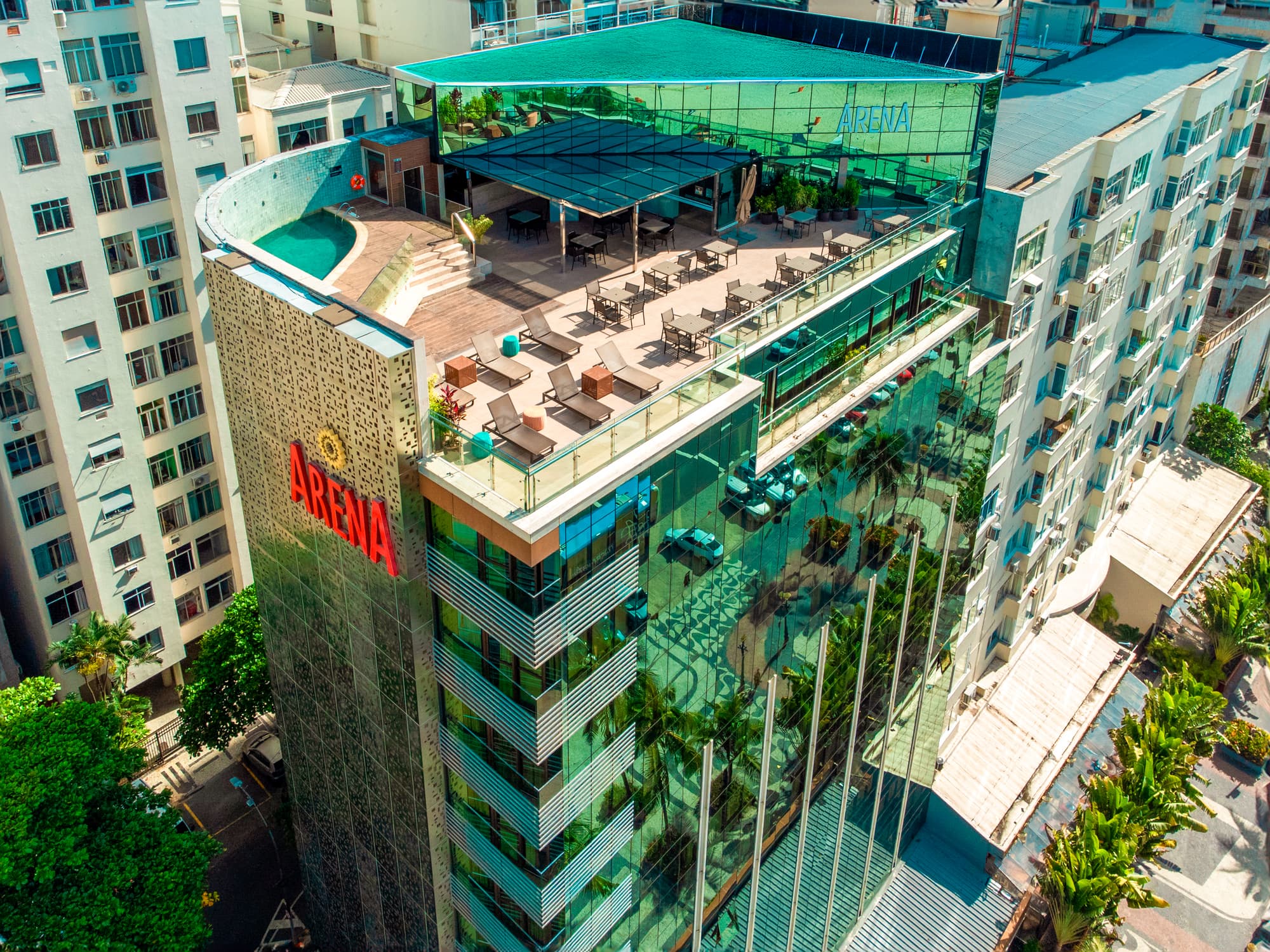 Arena Leme Hotel, General view