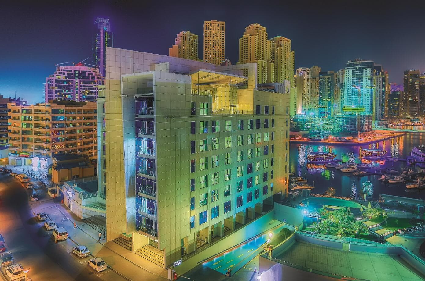 Jannah Marina Hotel Apartments, General view