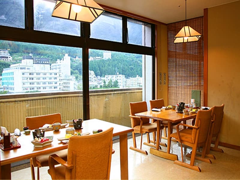 Gero Onsen Ogawaya, Restaurant