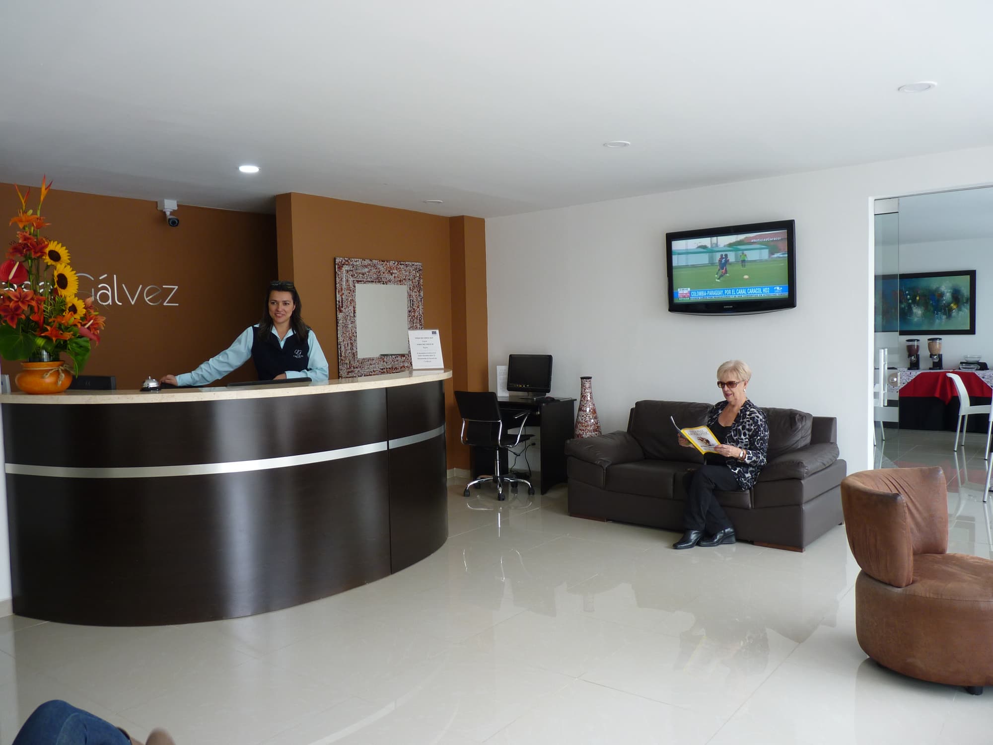 Casa Galvez, Lobby