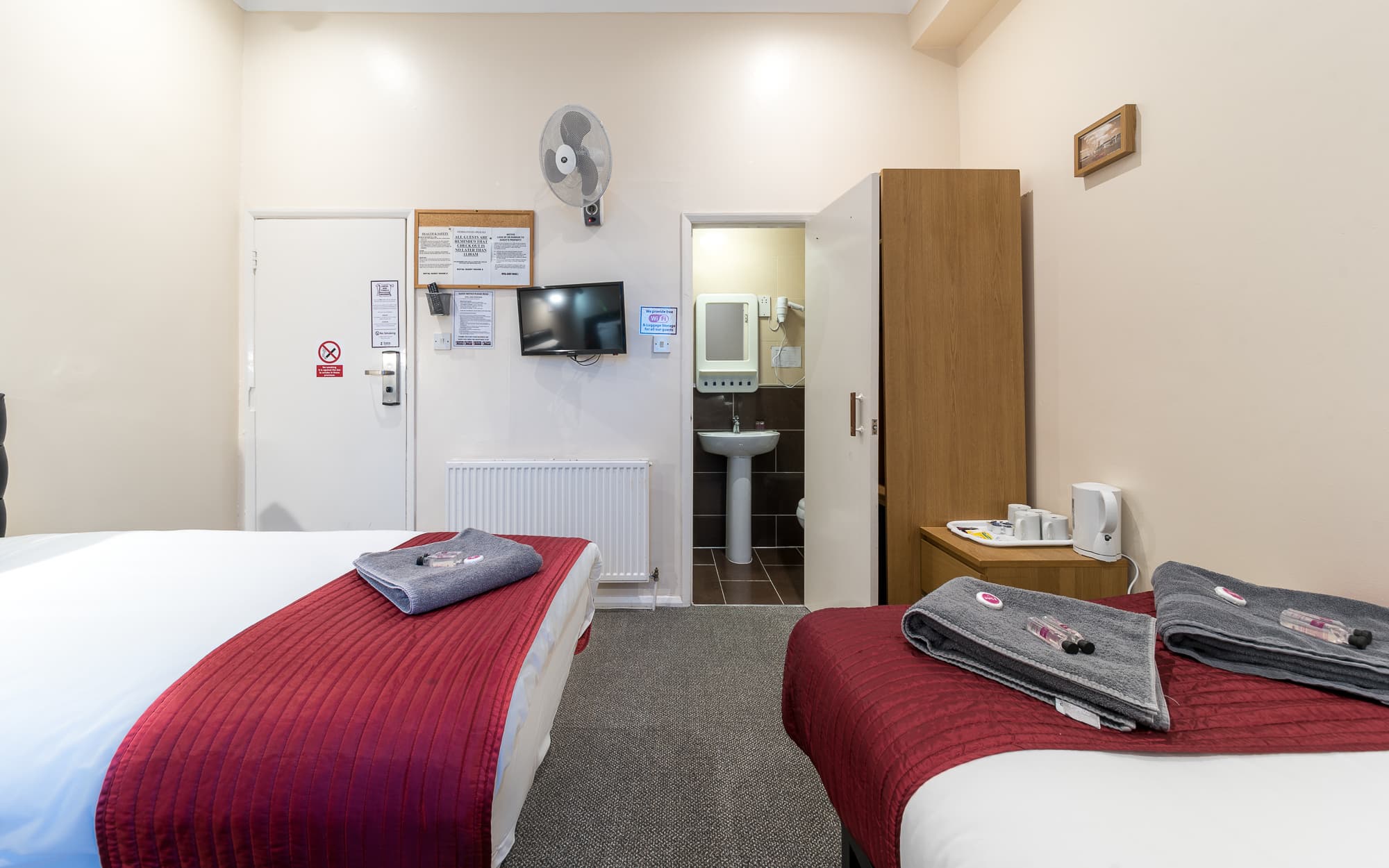 Saba Hotel London, Room