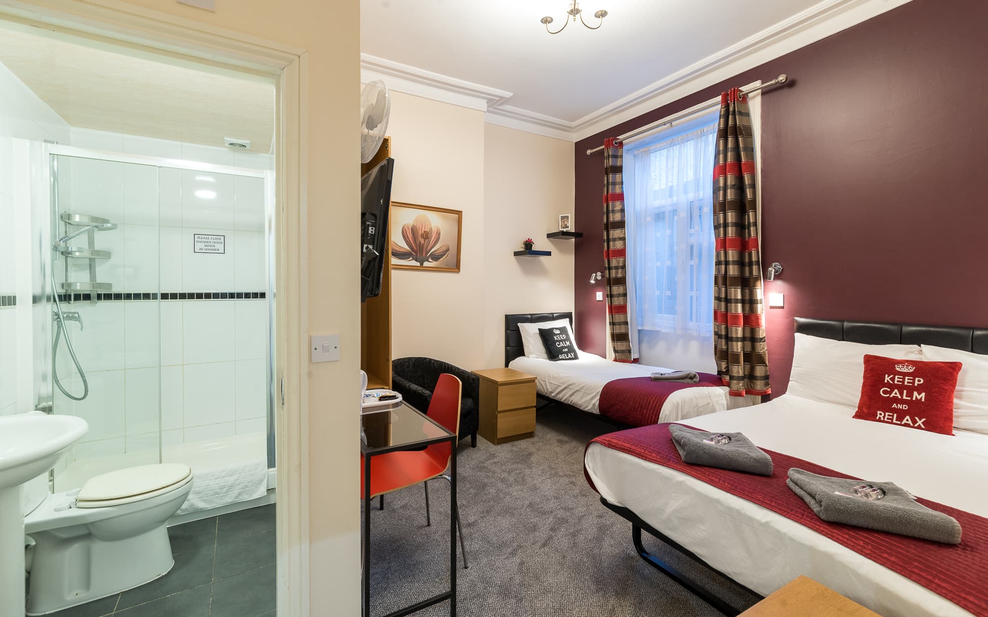 Saba Hotel London, Room