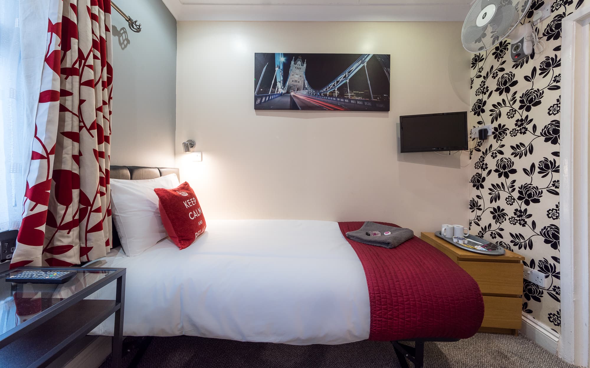 Saba Hotel London, Room