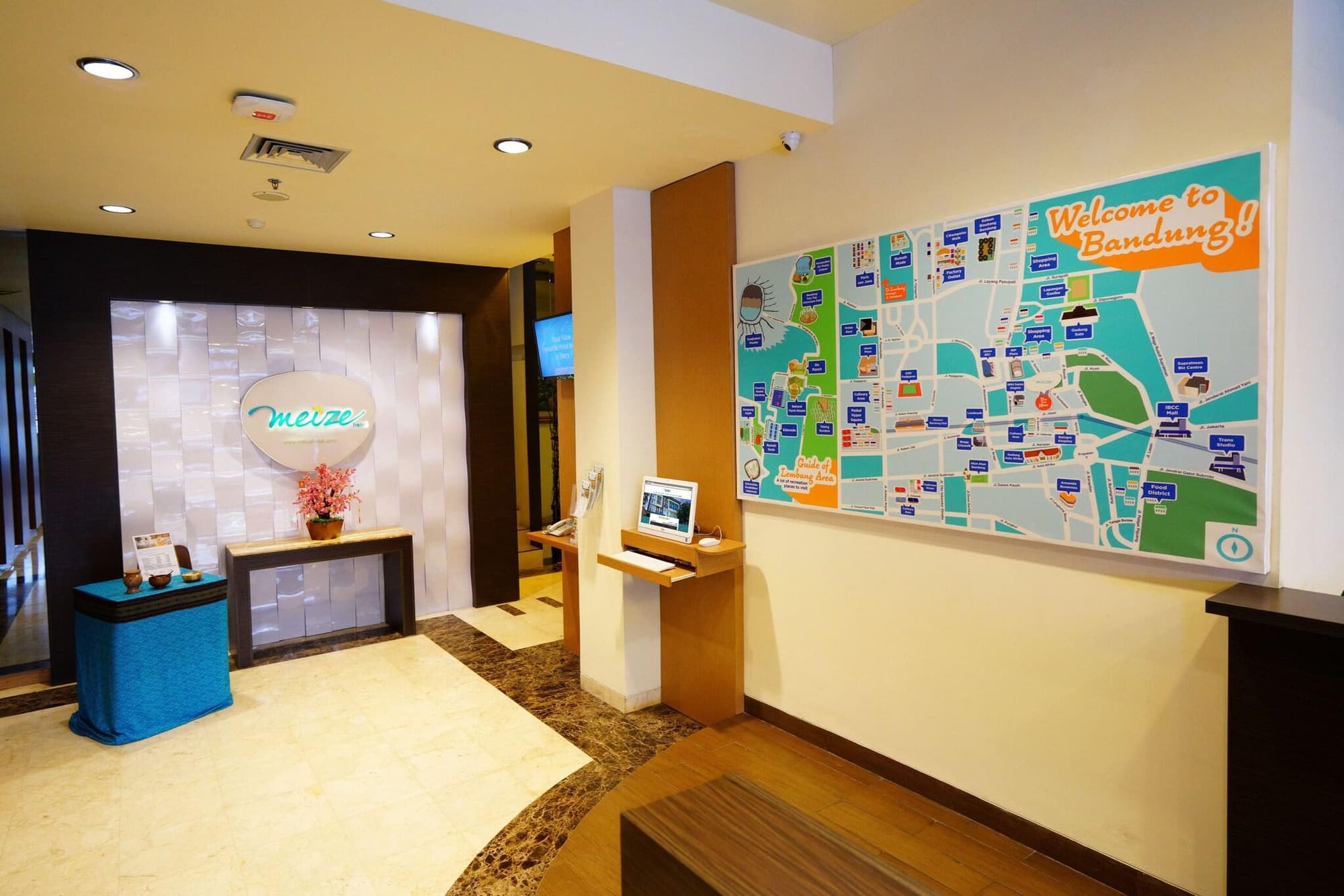 Meize Hotel Bandung, Lobby