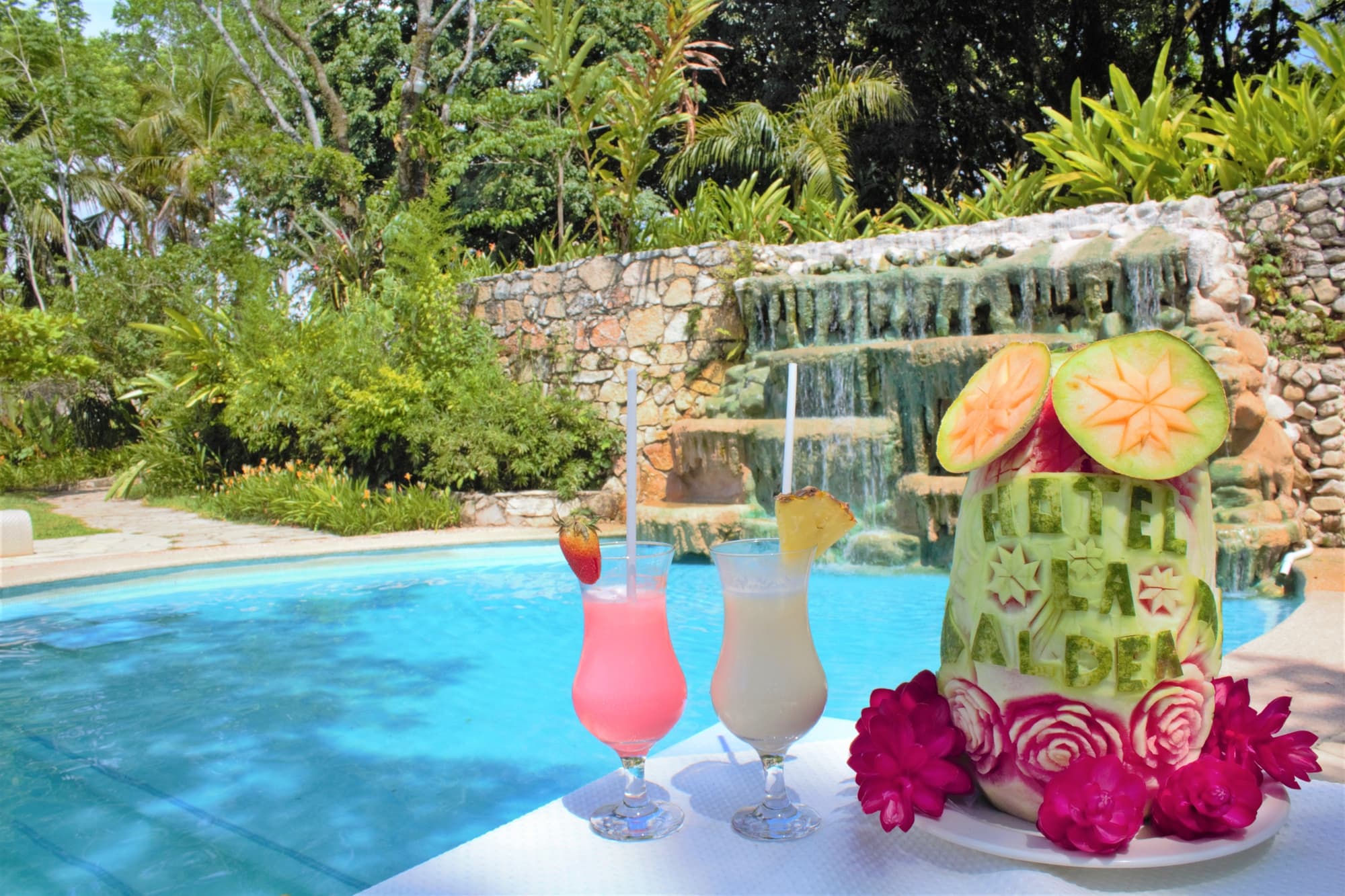 Hotel La Aldea del Halach Huinic, Pool