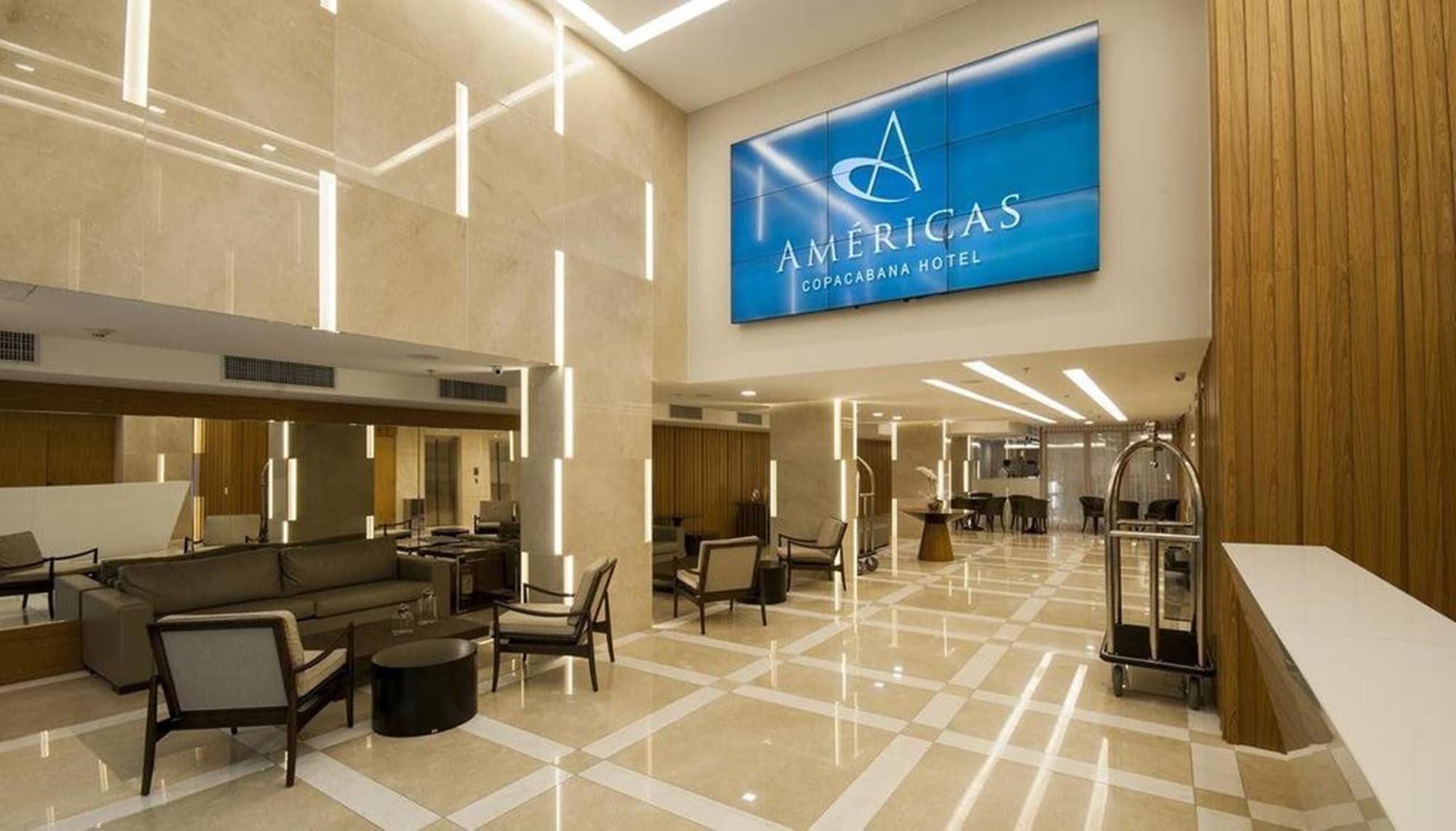 Americas Copacabana hotel, Lobby
