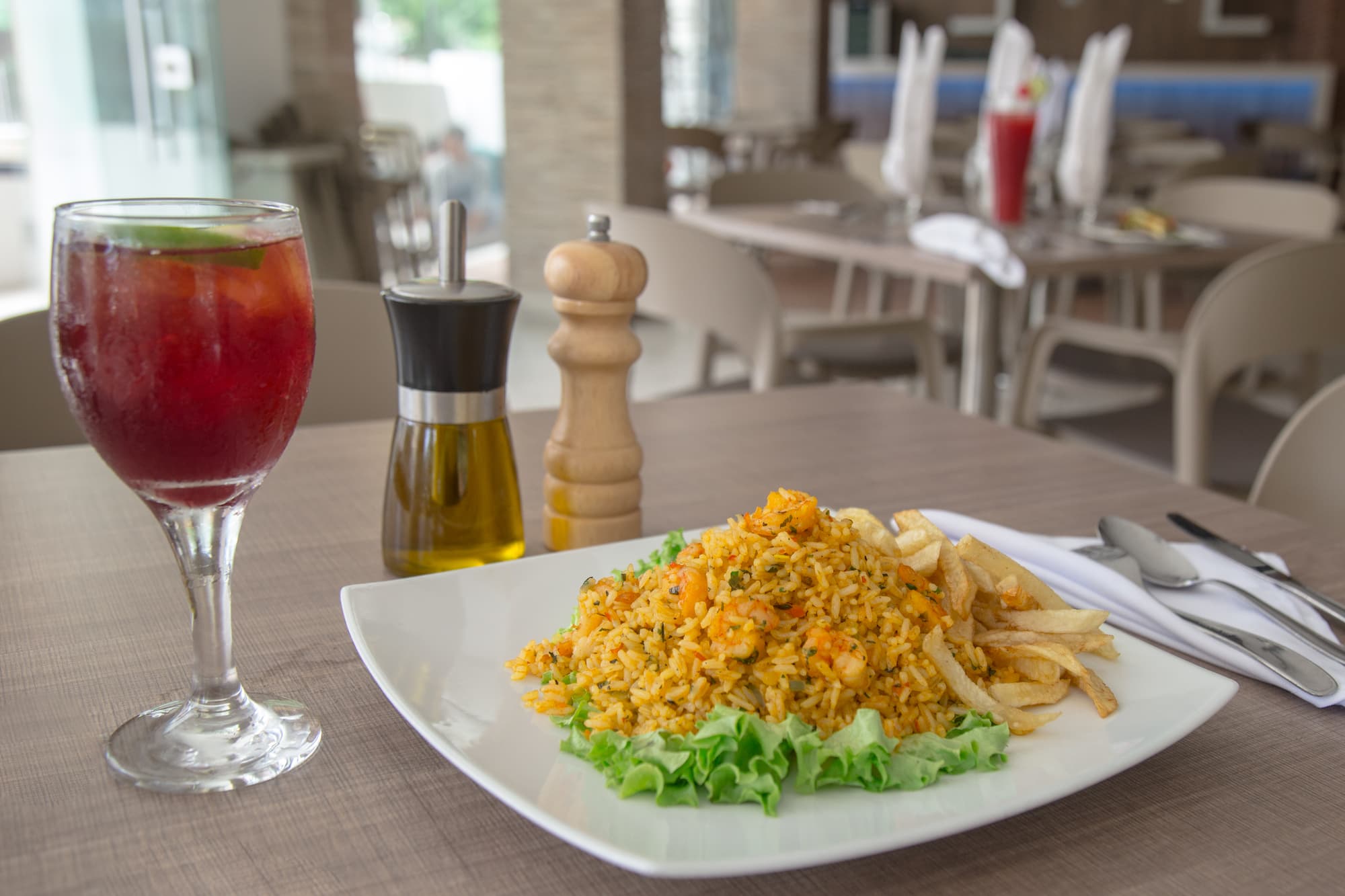 Hotel Portobahía, Restaurant