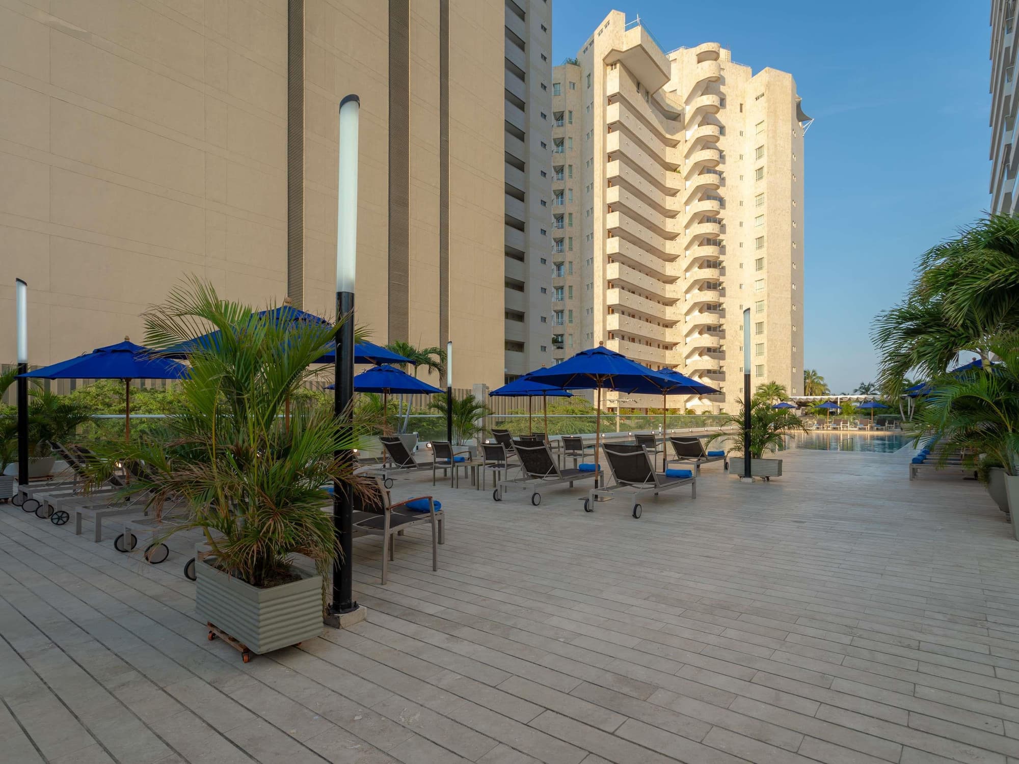 Santa Marta Emile, Pool