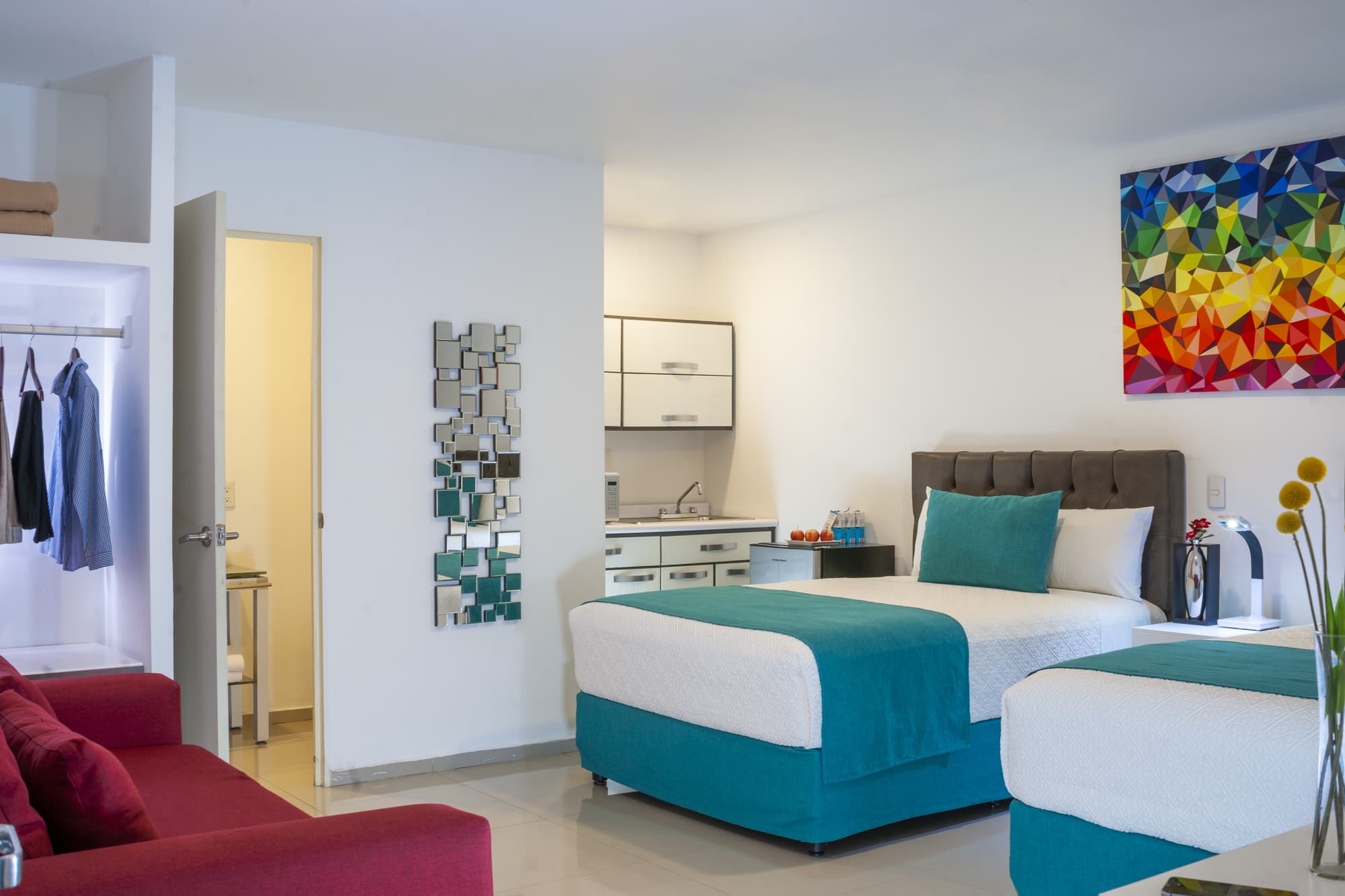 Container inn Hotel Aeropuerto, Room