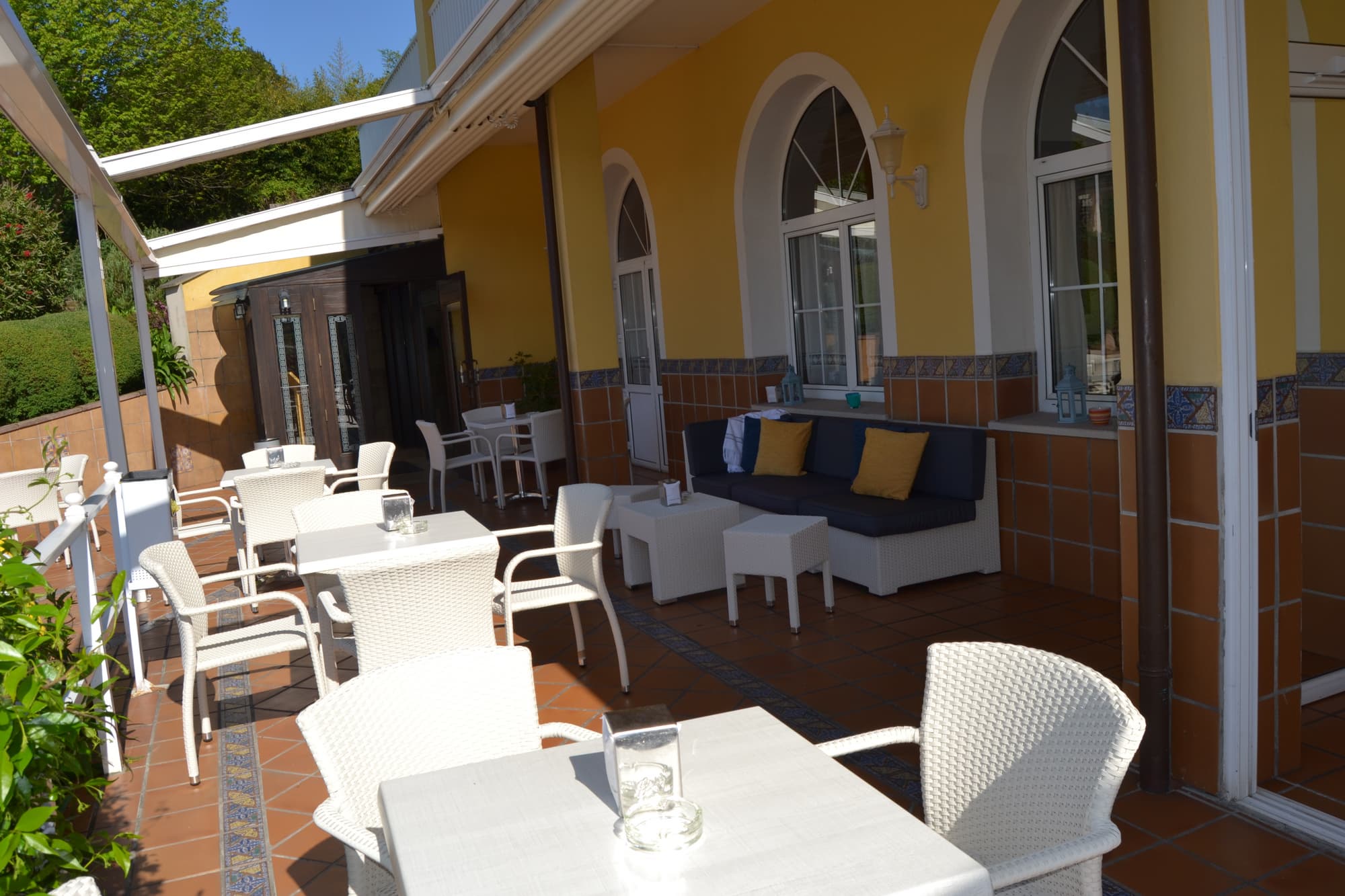 Hotel y Casona El Carmen, Terrace