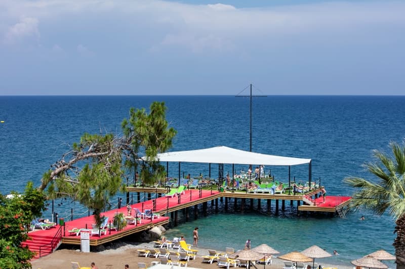 Dosinia Luxury Resort, Beach