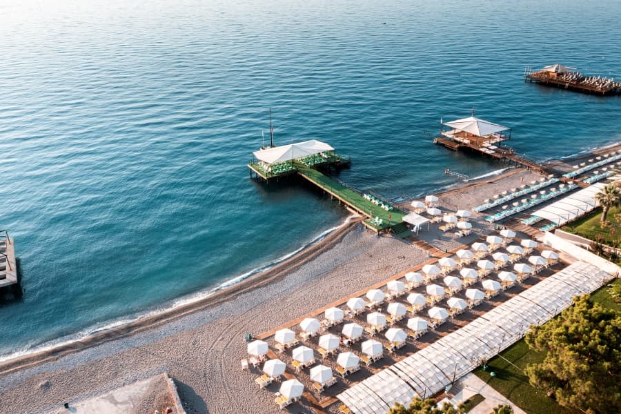 Dosinia Luxury Resort, Beach