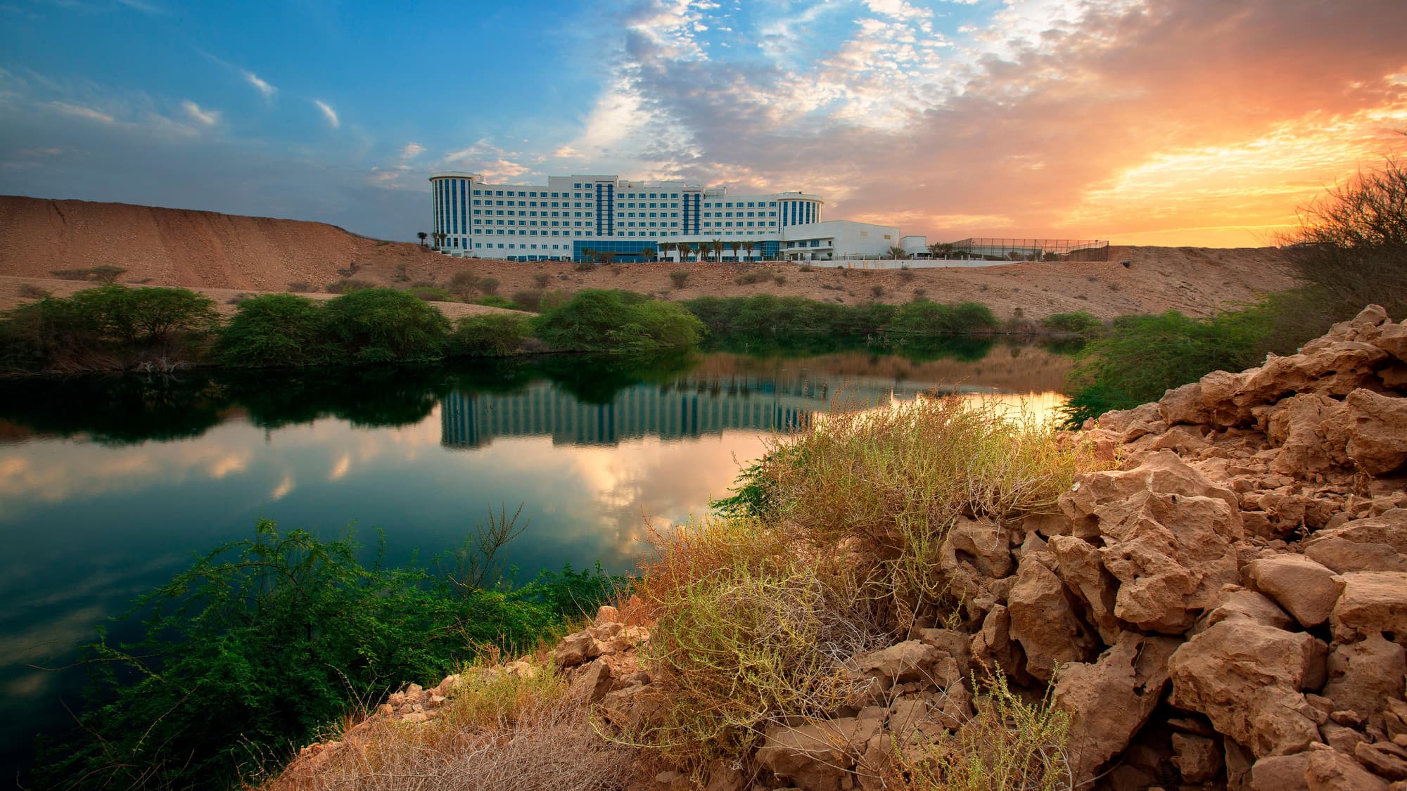 Crowne Plaza Muscat OCEC, General view