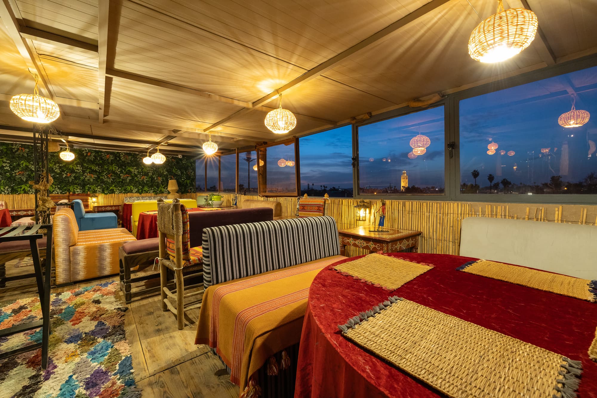 Riad Luzia, Restaurant