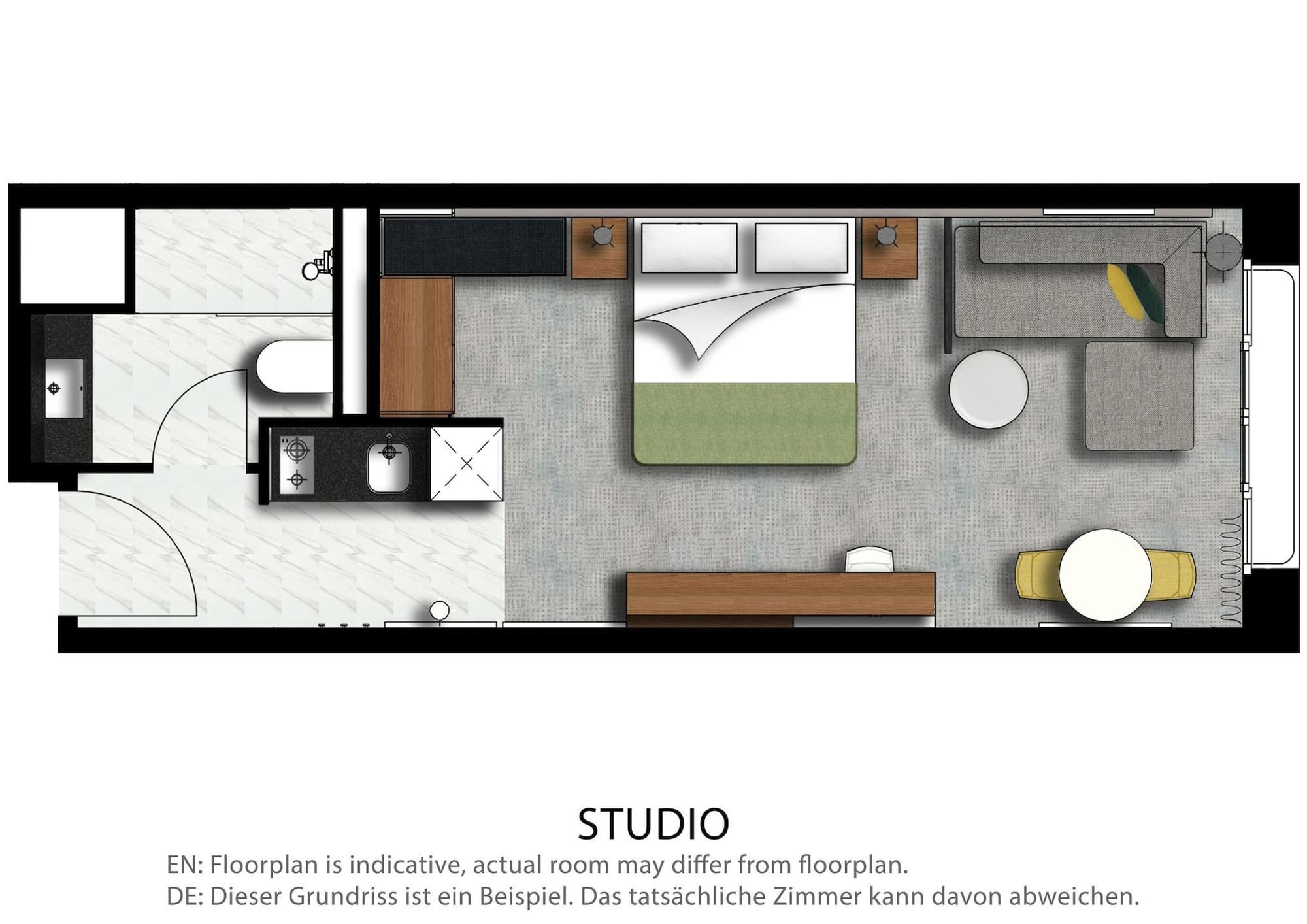 Adina Apartment Hotel Frankfurt Westend, Room