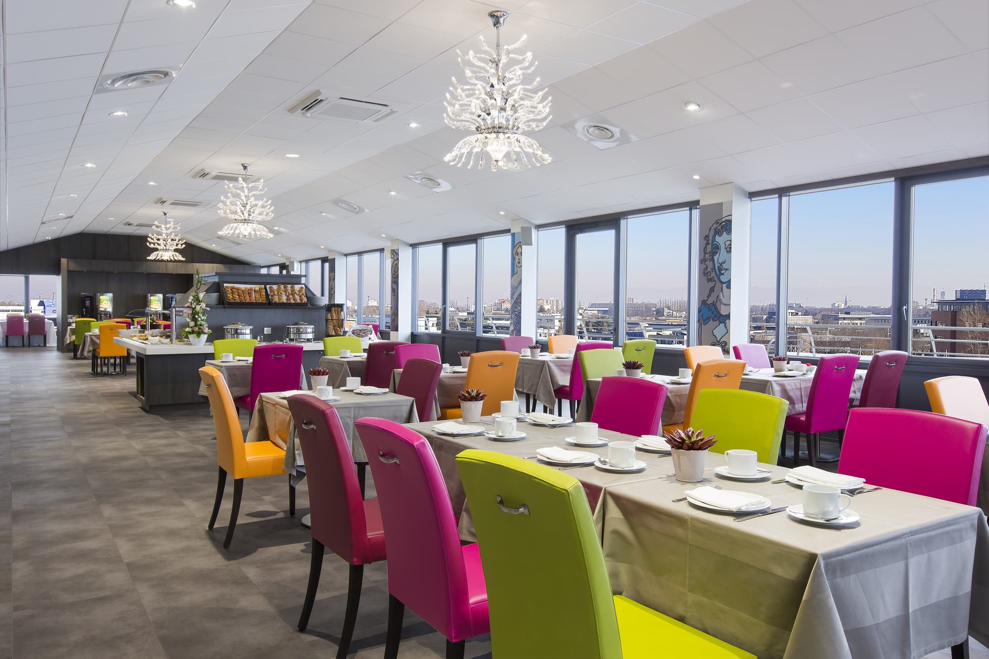 B&B HOTEL Strasbourg Nord Schiltigheim Lac, Restaurant