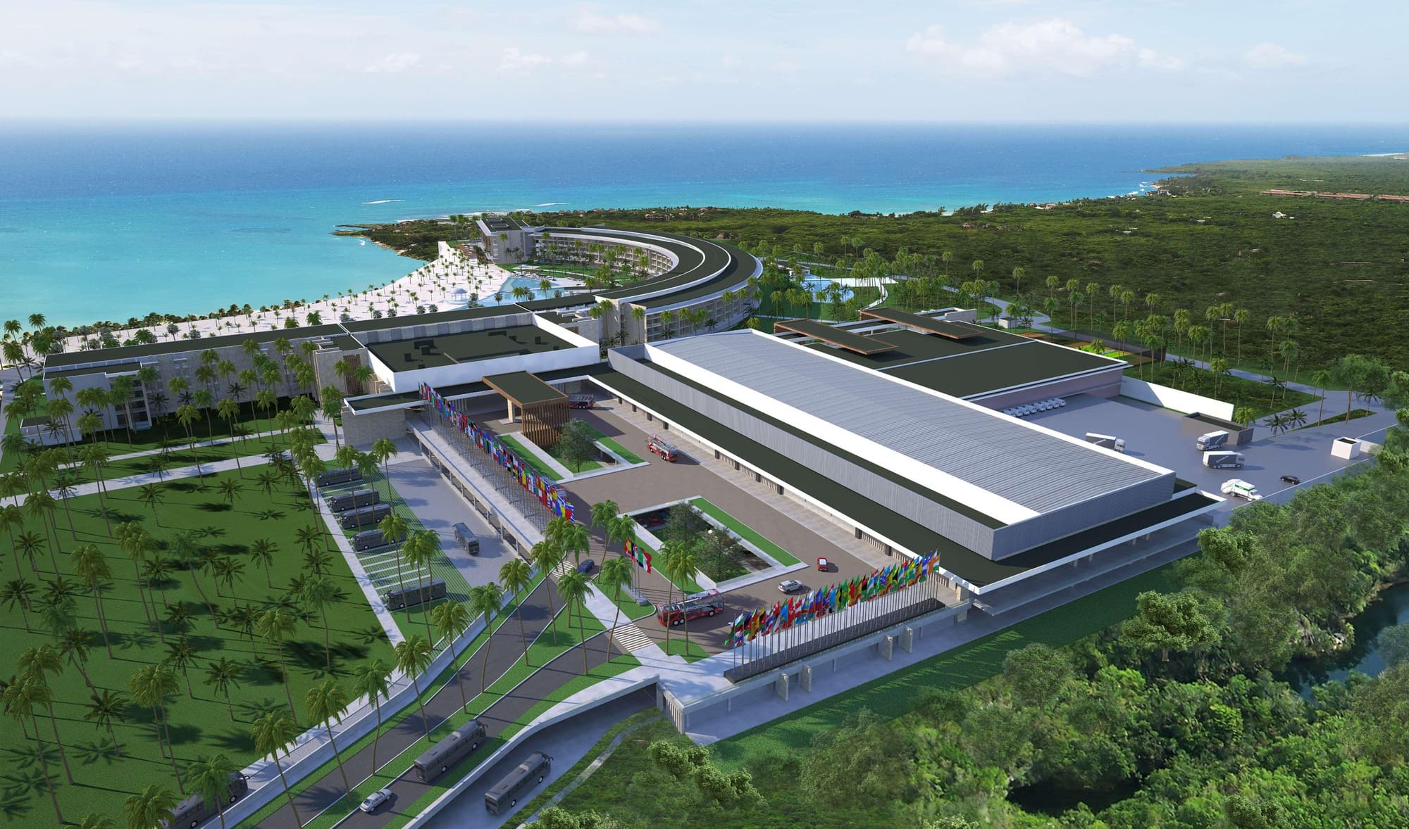 Barcelo Maya Riviera, General view