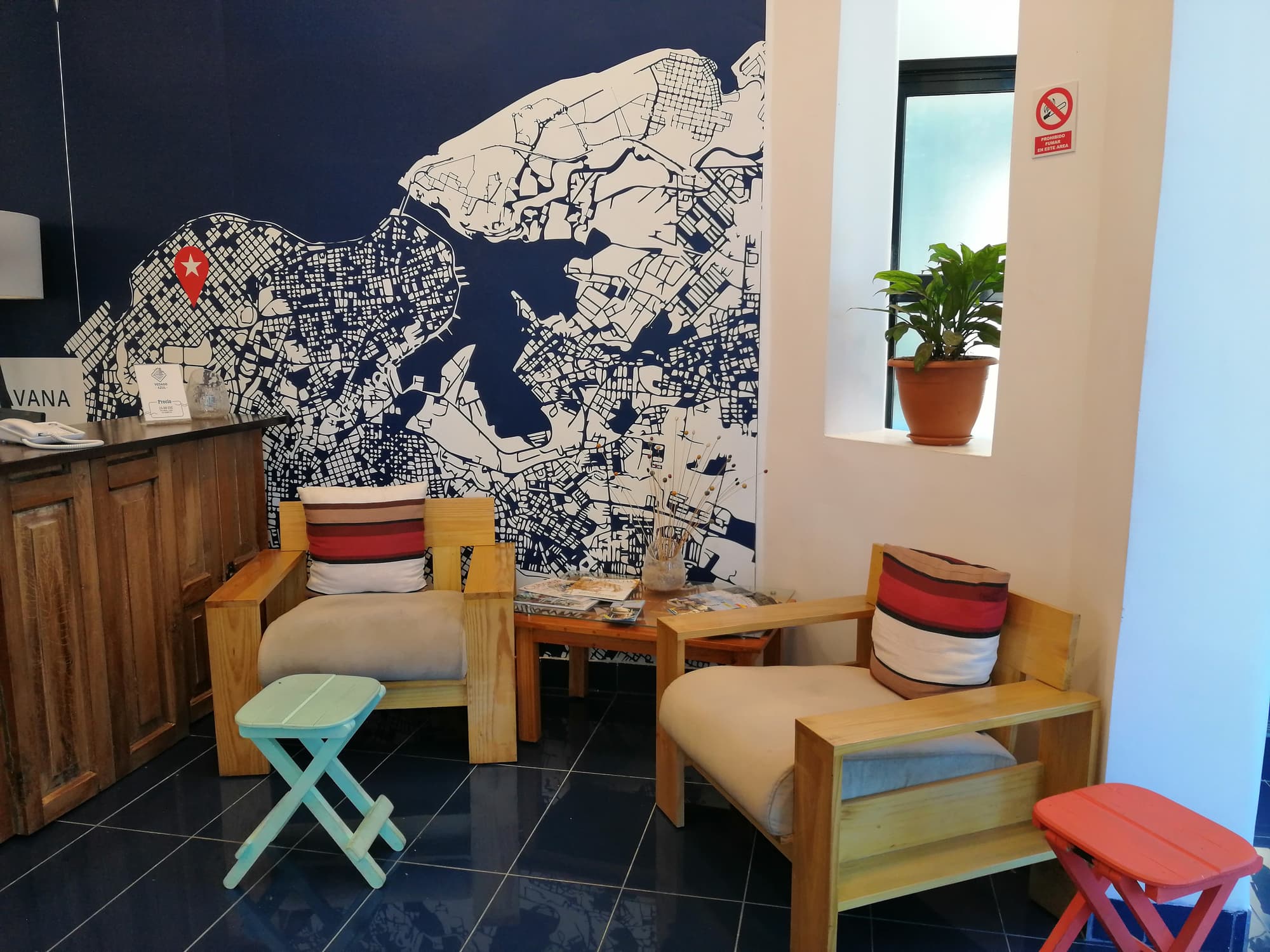 Hostel Vedado Azul, Lobby
