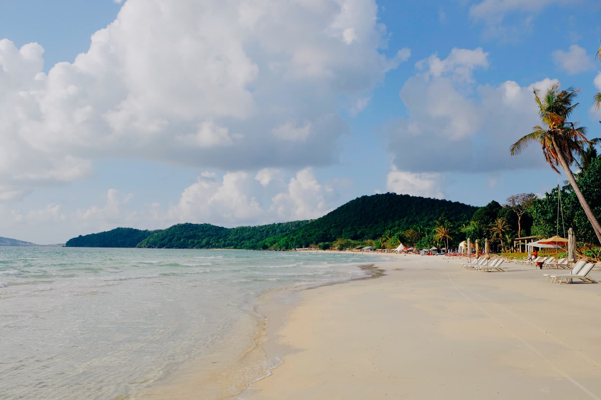 Xuan Hien Resort, Beach