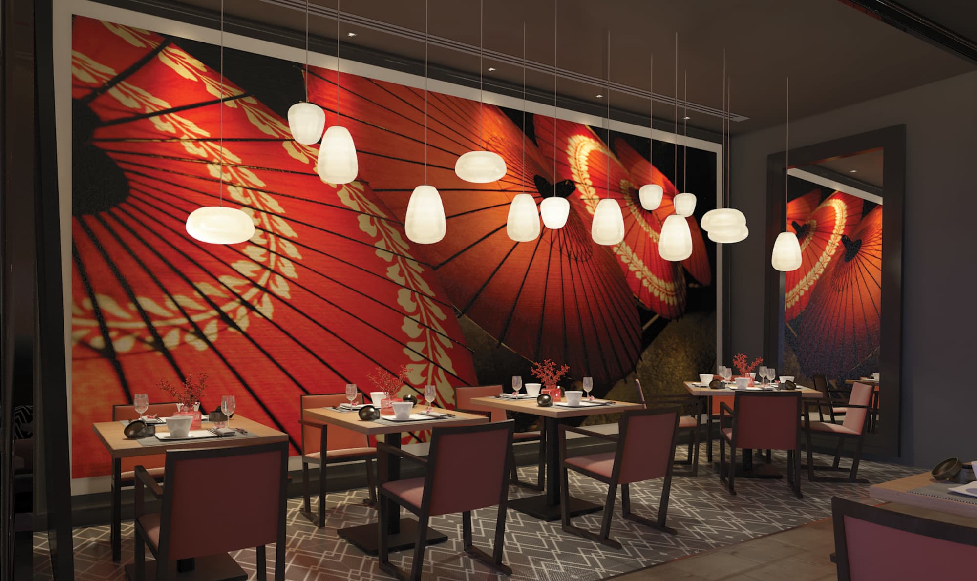 Gran Muthu Rainbow, Restaurant