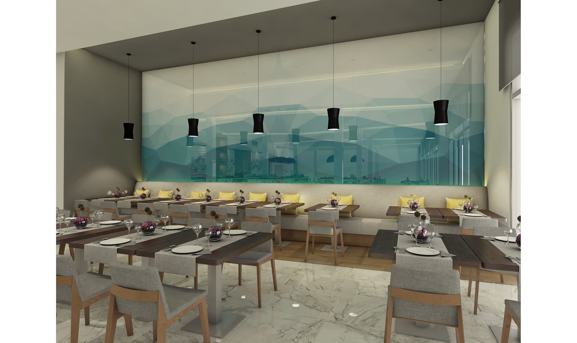 Gran Muthu Rainbow, Restaurant