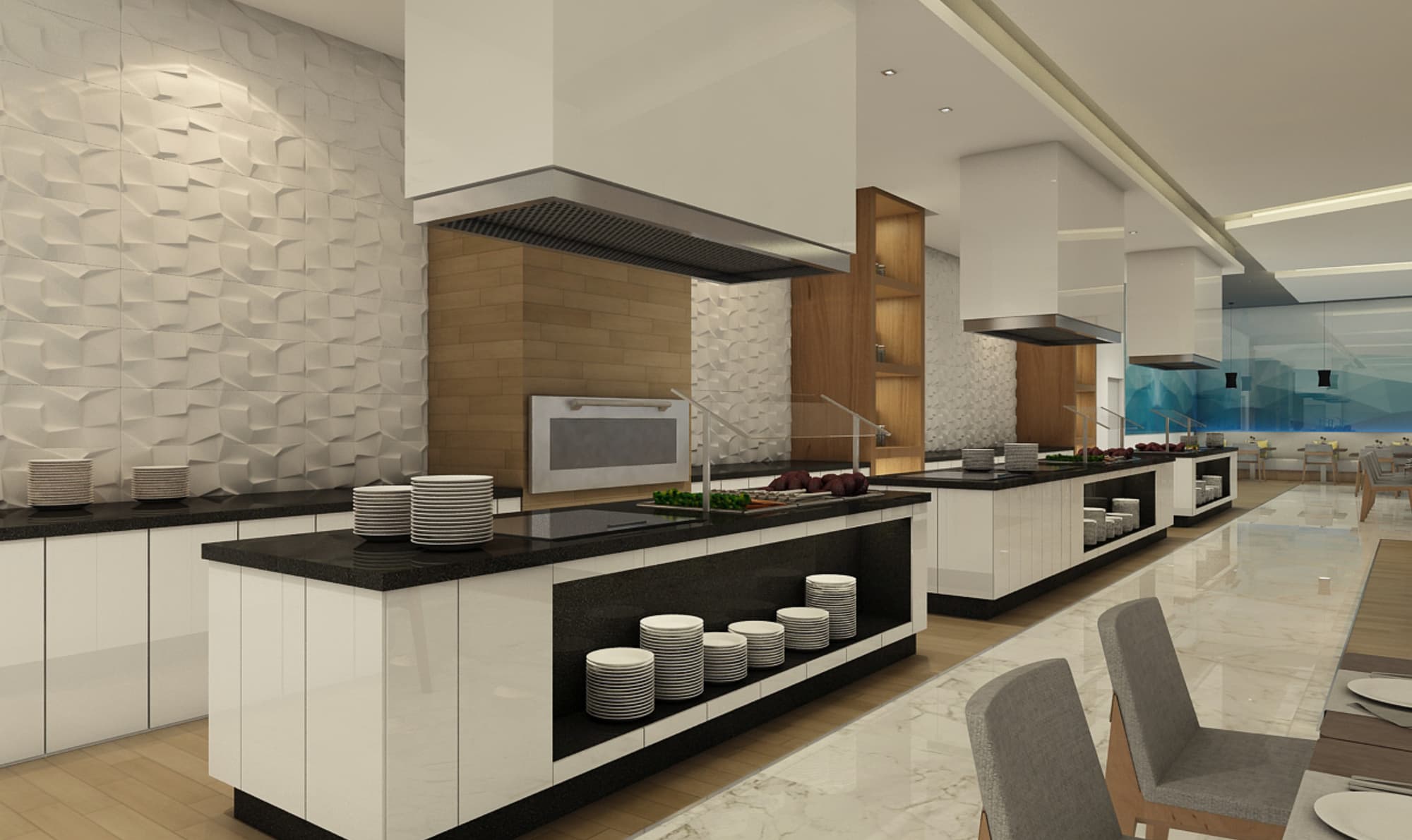 Gran Muthu Rainbow, Restaurant