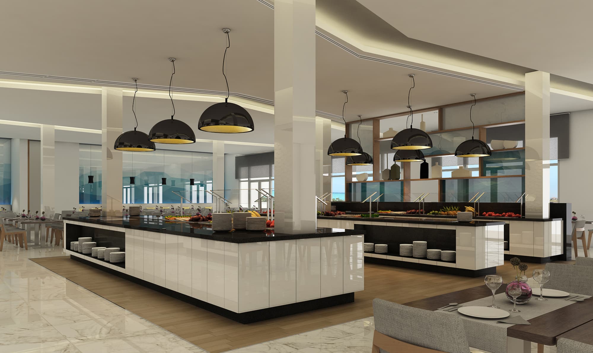 Gran Muthu Rainbow, Restaurant