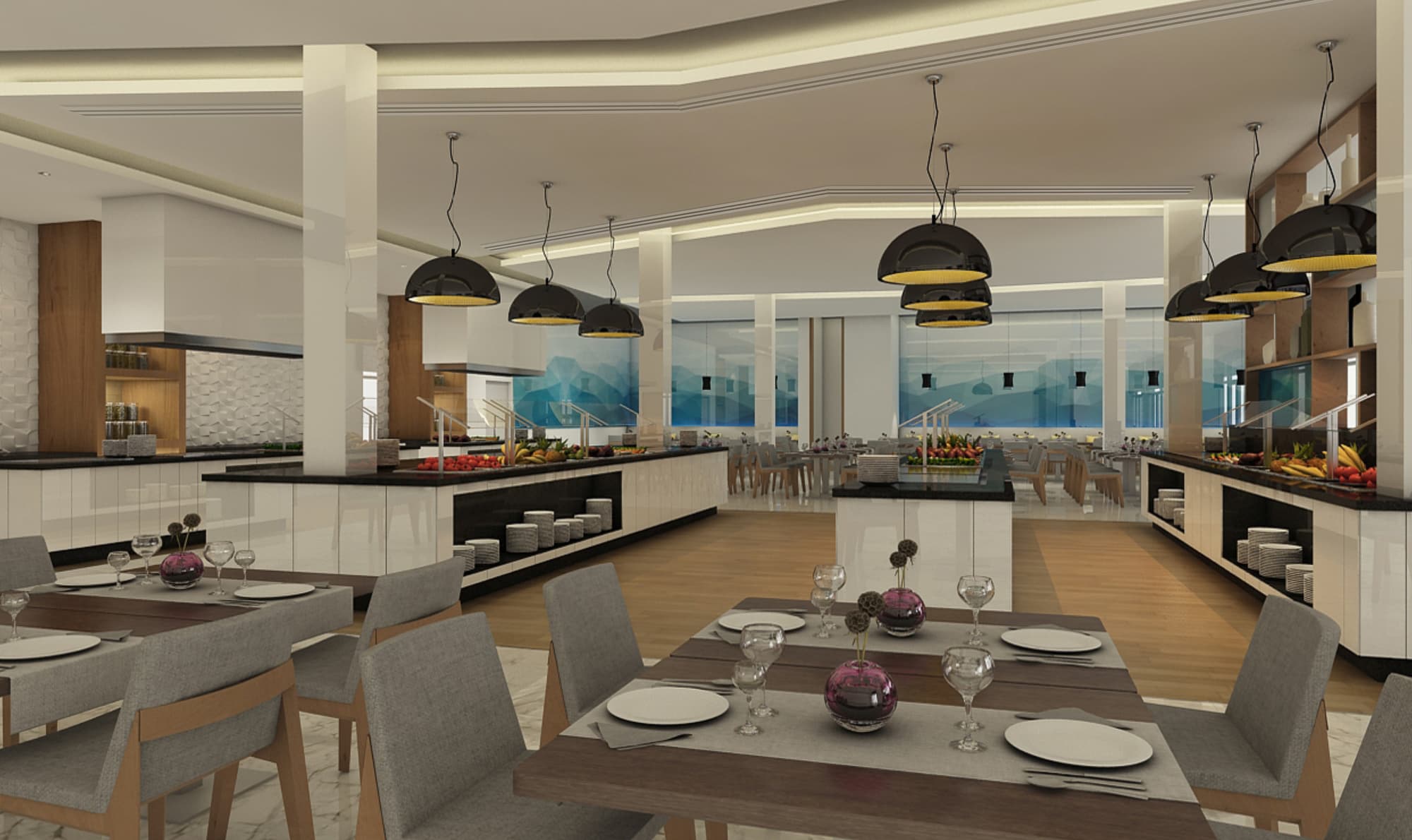 Gran Muthu Rainbow, Restaurant