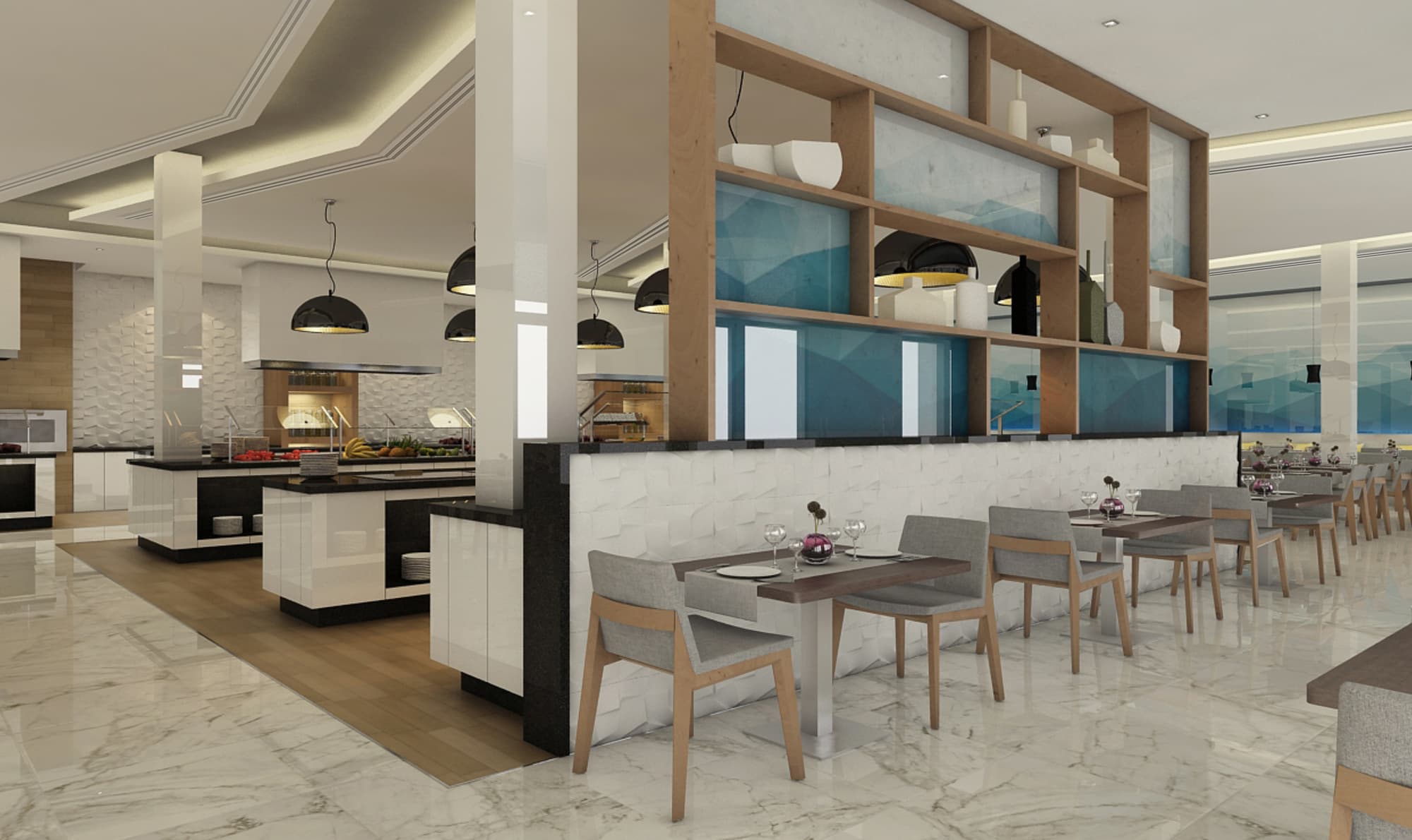 Gran Muthu Rainbow, Restaurant