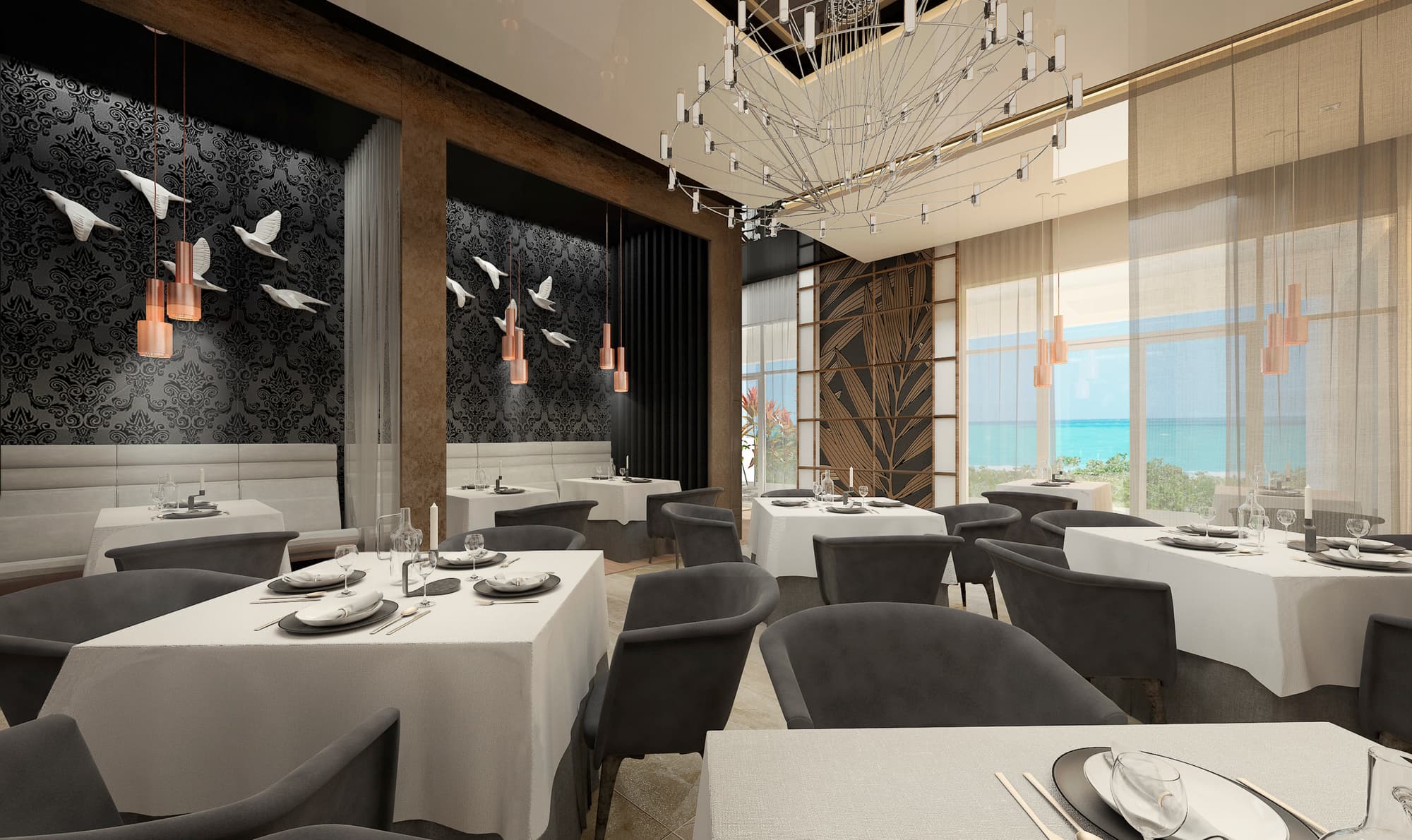 Gran Muthu Rainbow, Restaurant