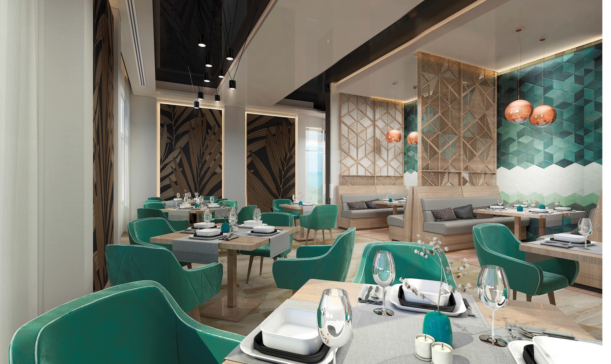 Gran Muthu Rainbow, Restaurant