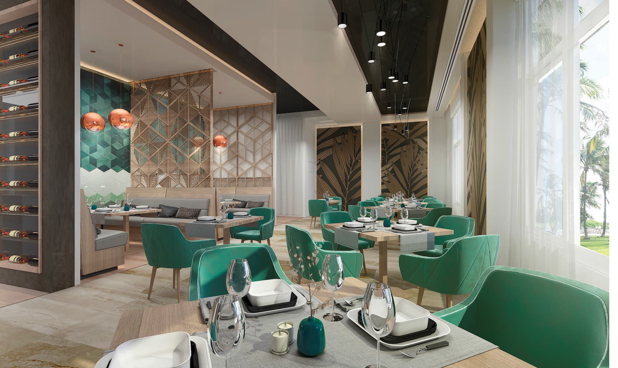 Gran Muthu Rainbow, Restaurant