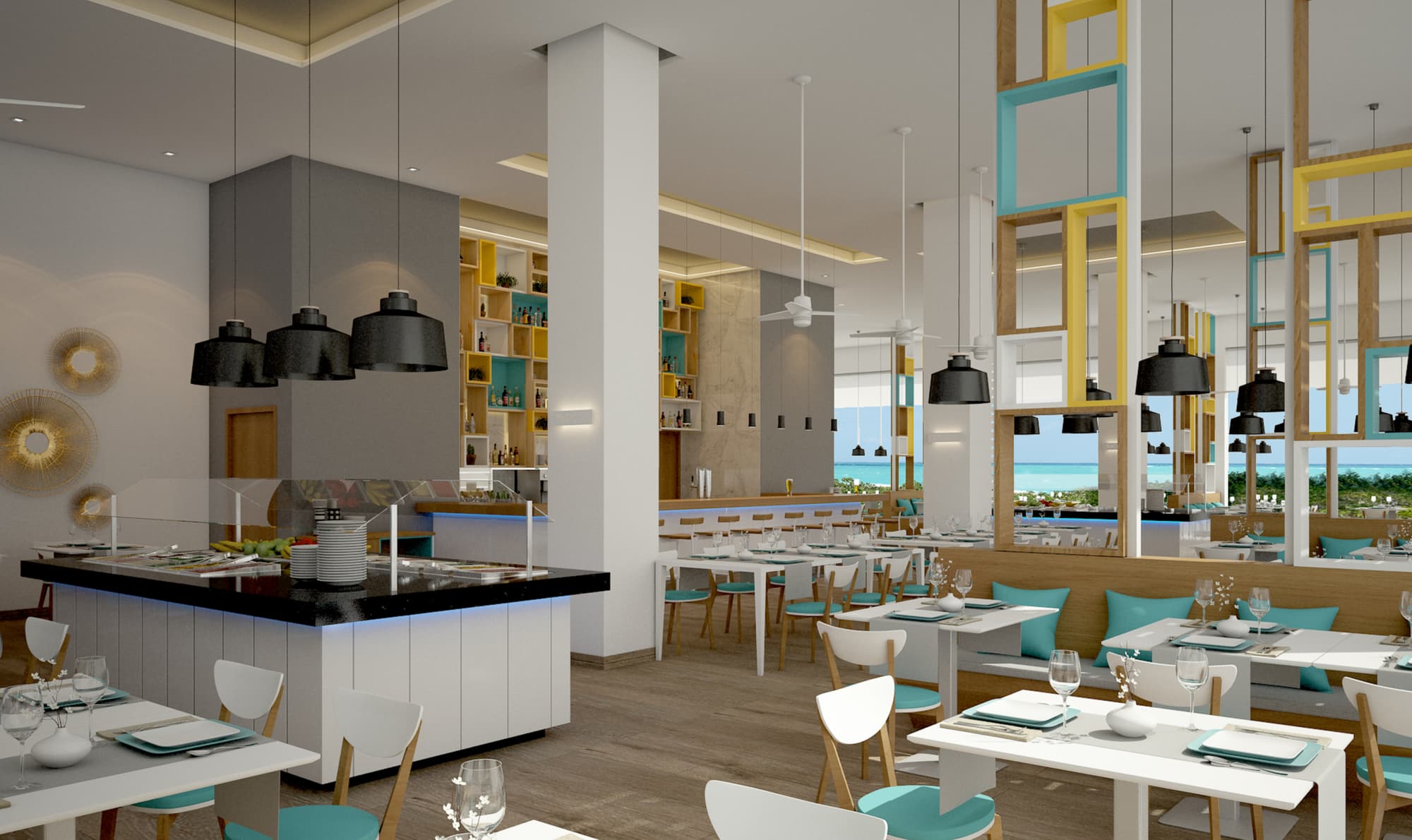 Gran Muthu Rainbow, Restaurant