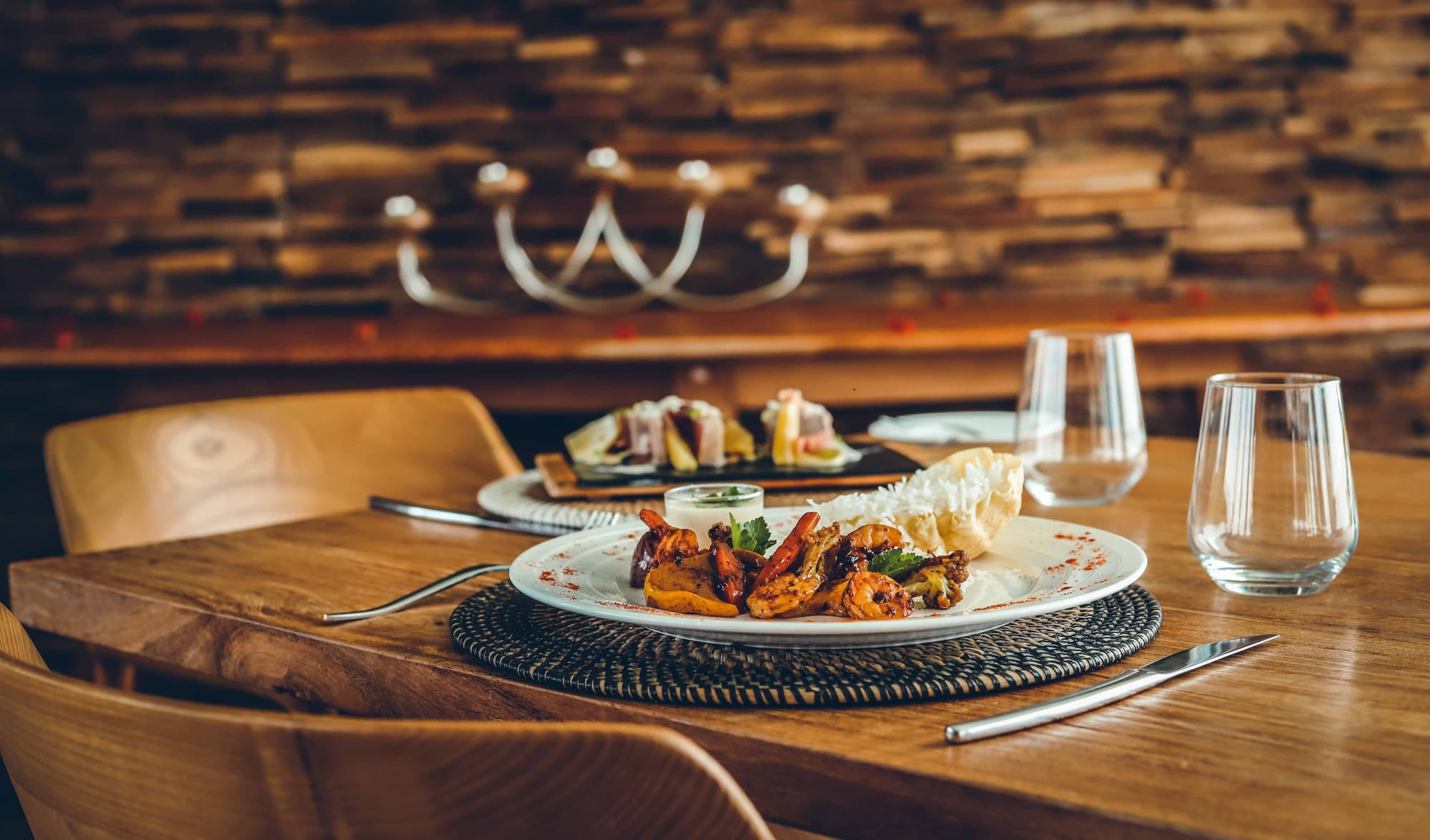 Chalets Chamarel, Restaurant