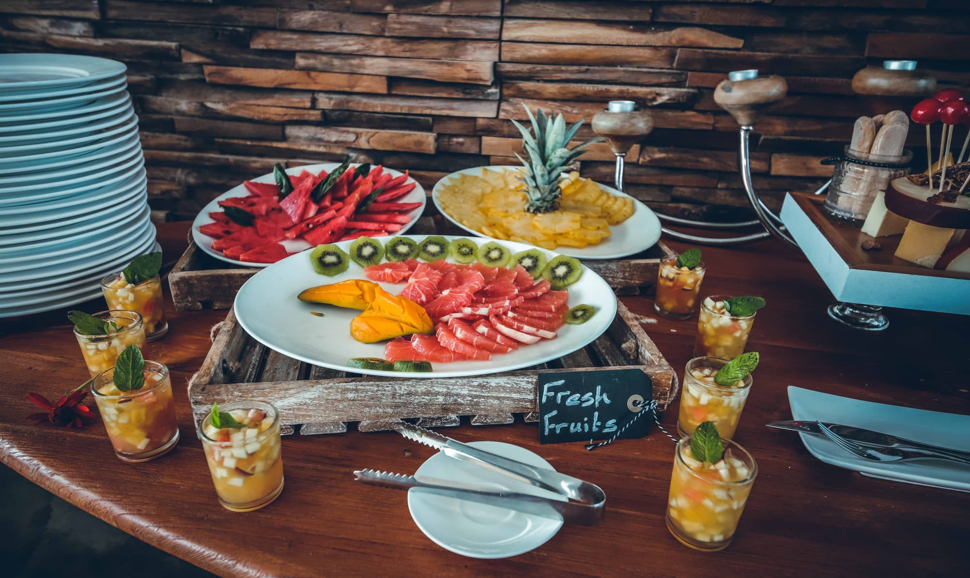 Chalets Chamarel, Restaurant