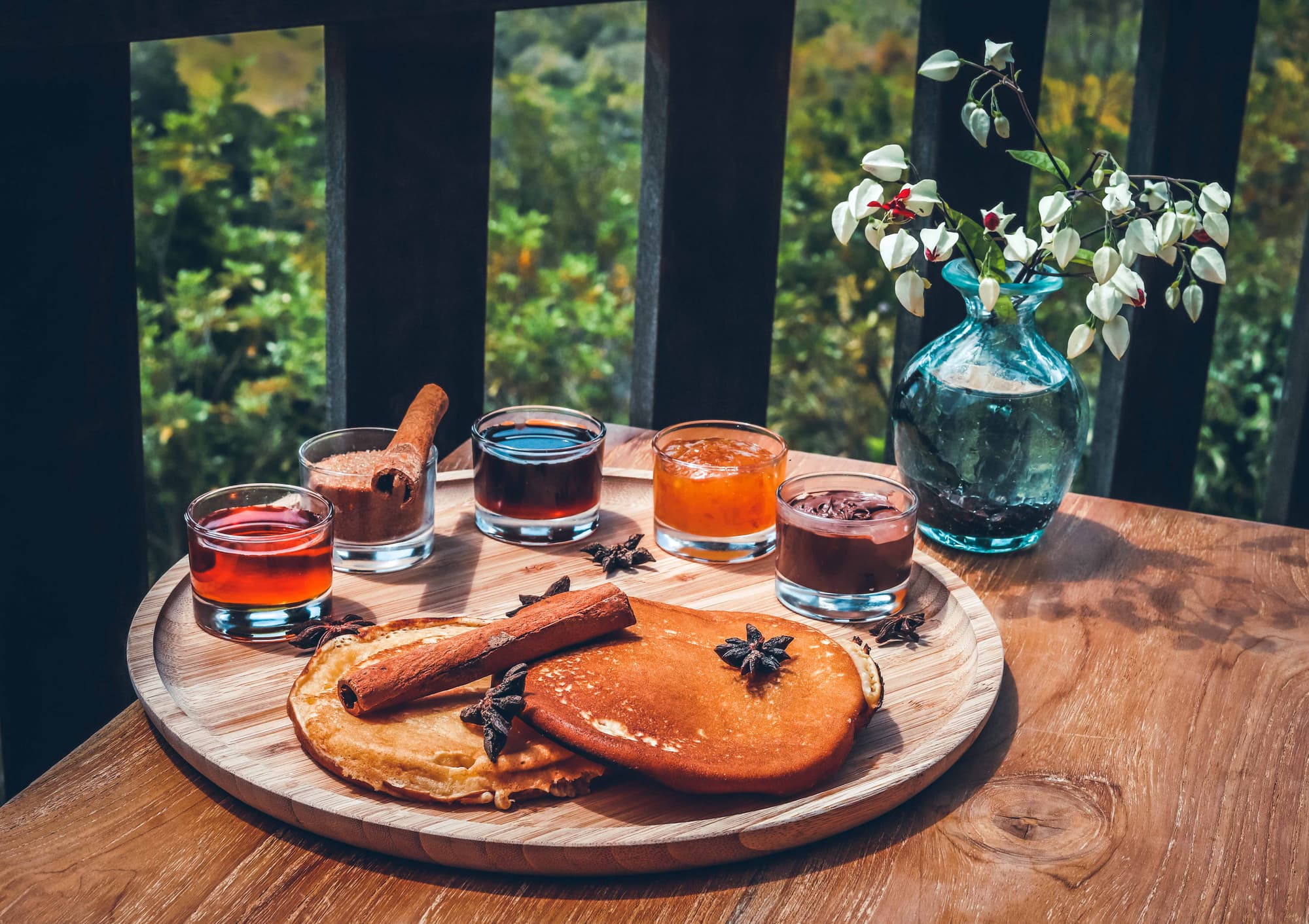 Chalets Chamarel, Terrace