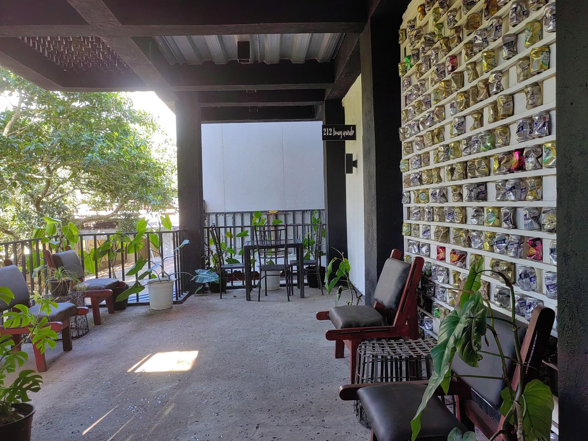 Containers by Eco Hotel, Terrace