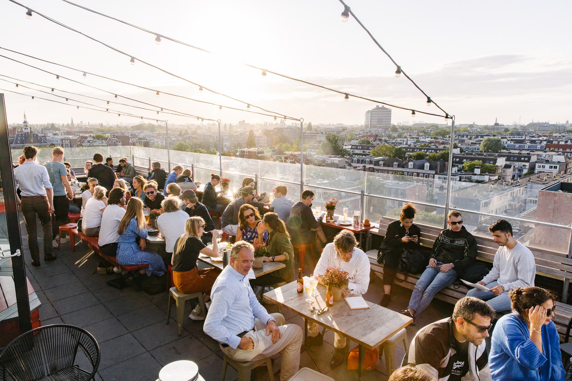 Volkshotel Amsterdam, Terrace