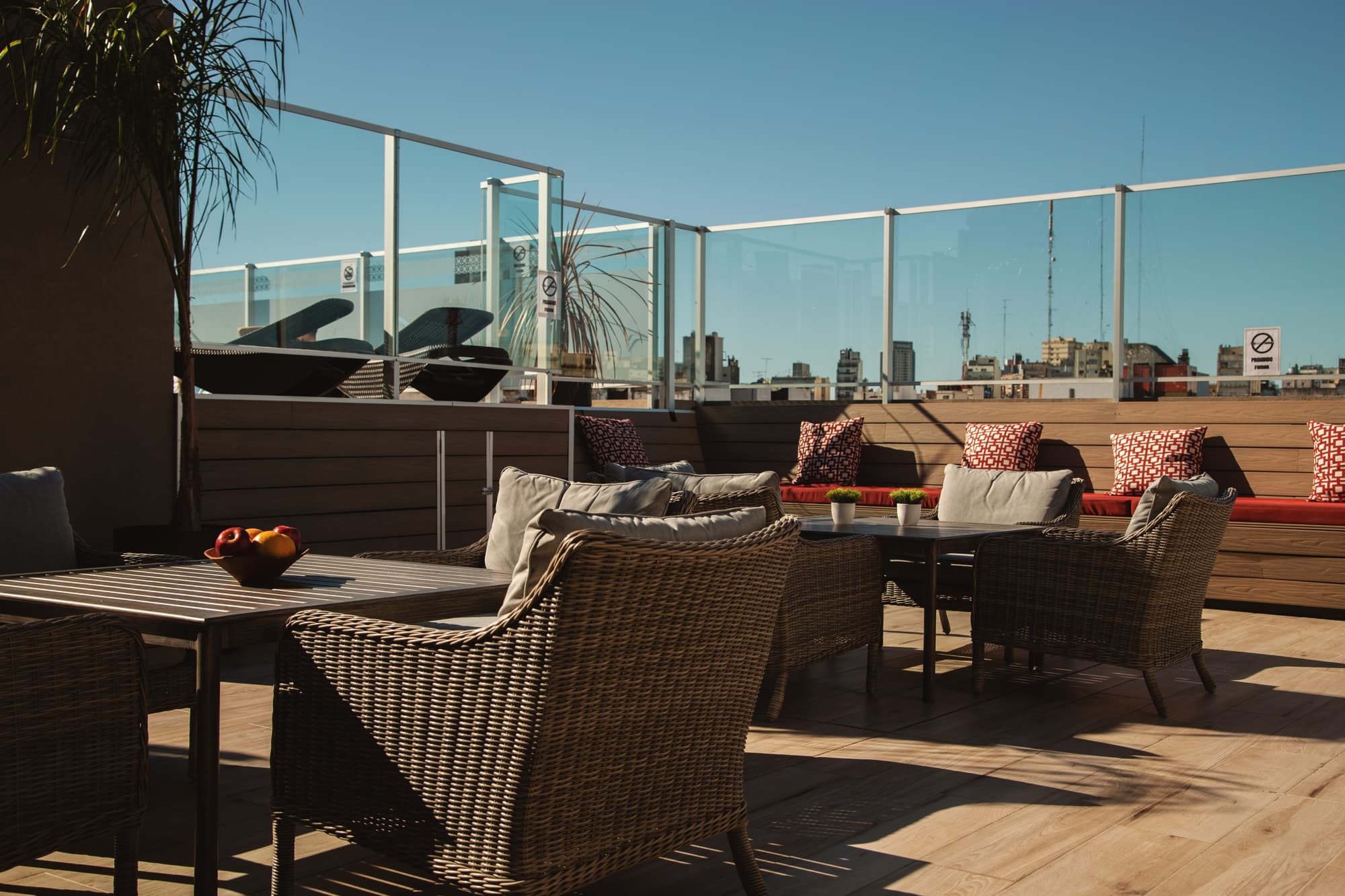 Arc Abasto Studios, Terrace