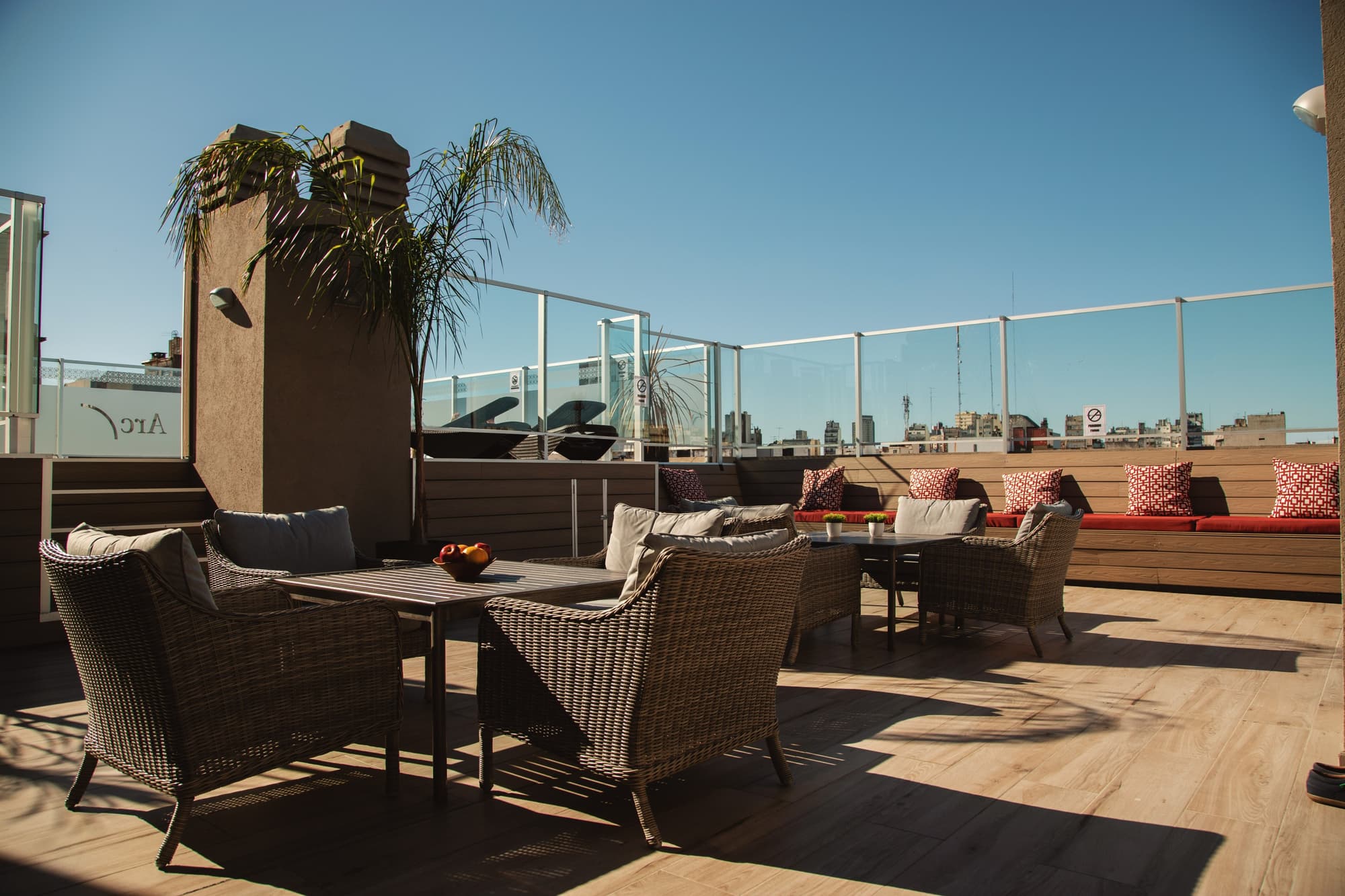 Arc Abasto Studios, Terrace