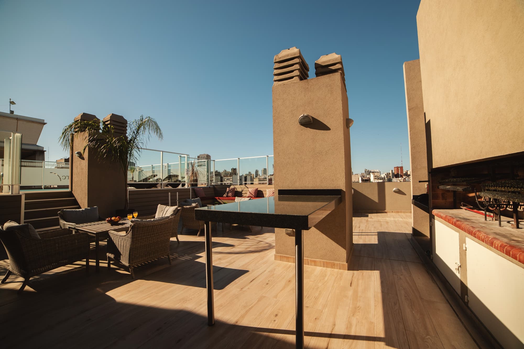 Arc Abasto Studios, Terrace