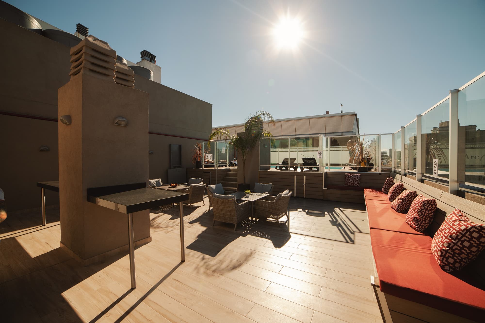 Arc Abasto Studios, Terrace