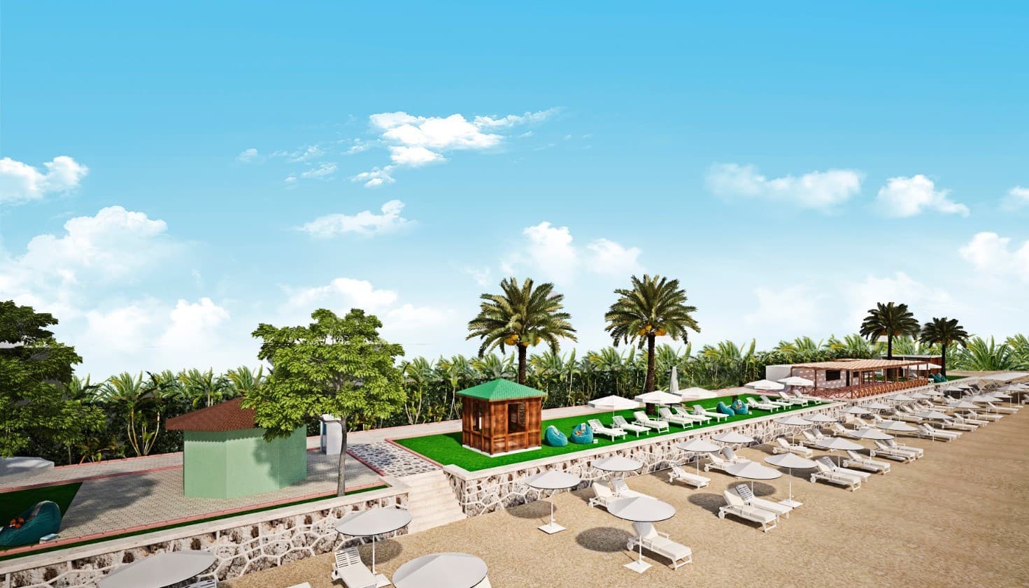 The Marilis Hill Resort Hotel & Spa, Beach