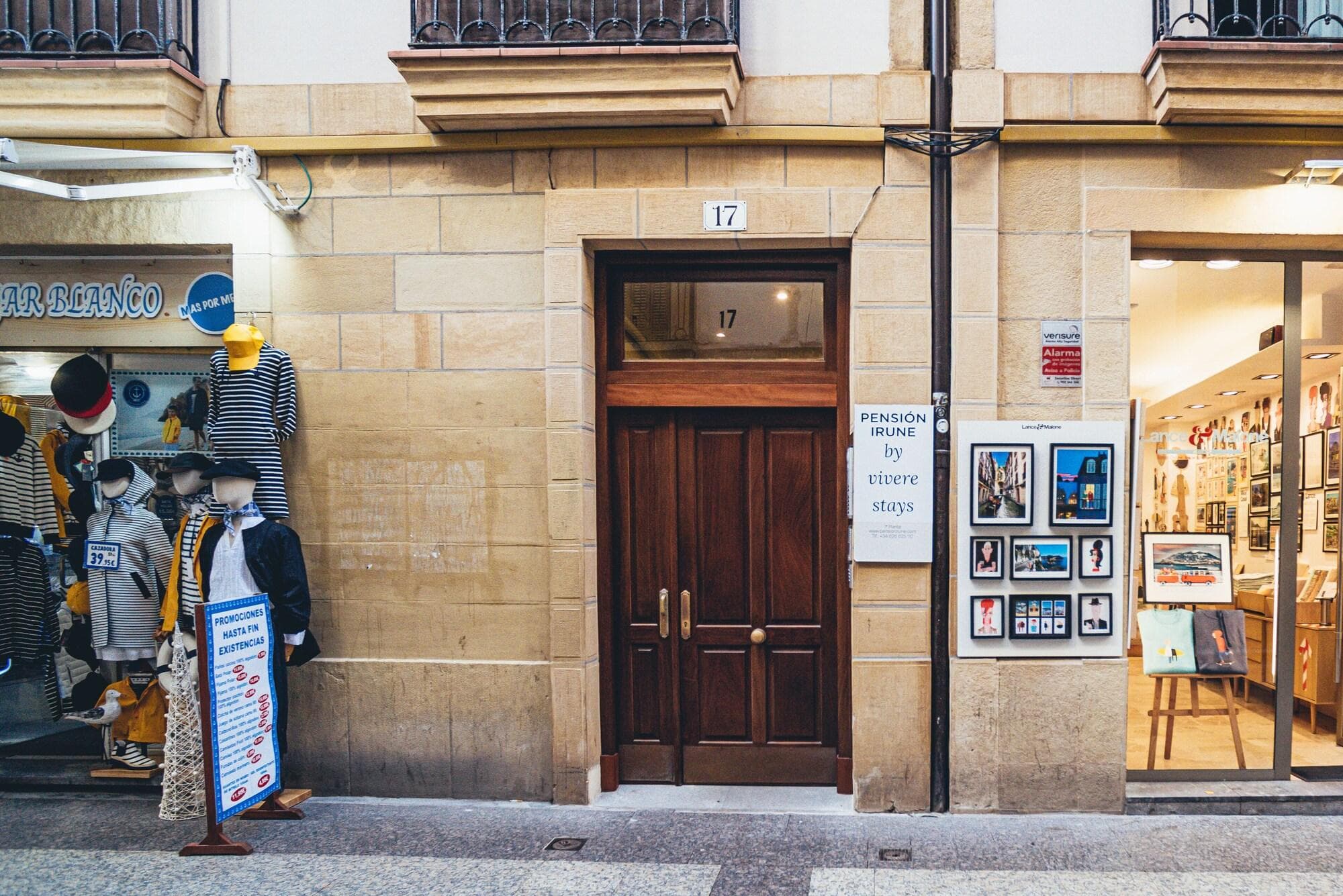 Pensión Irune, General view