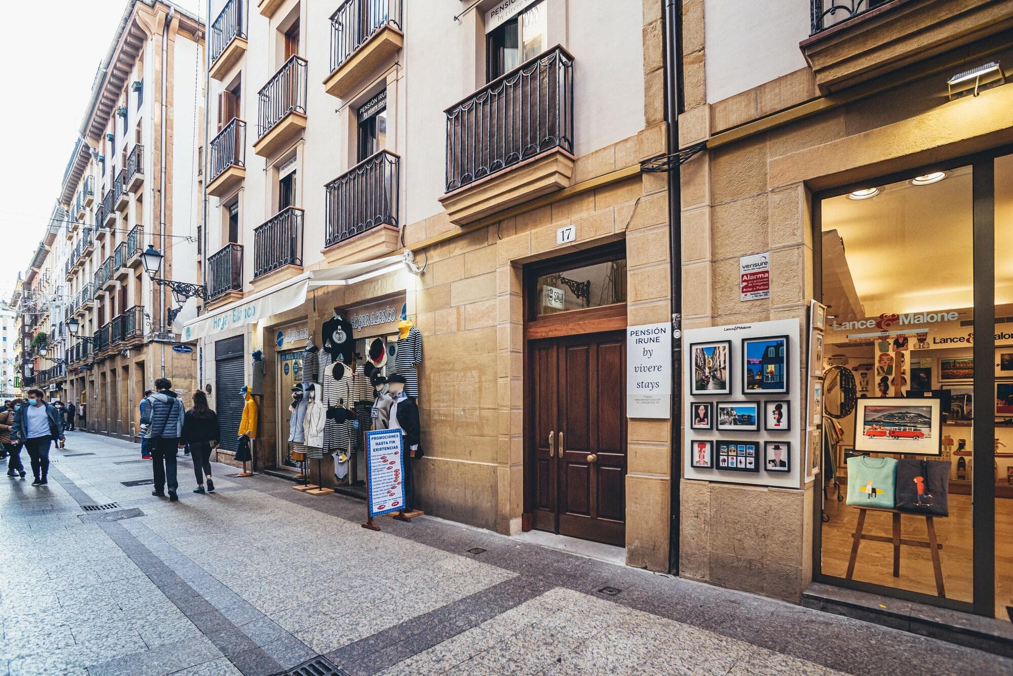Pensión Irune, General view