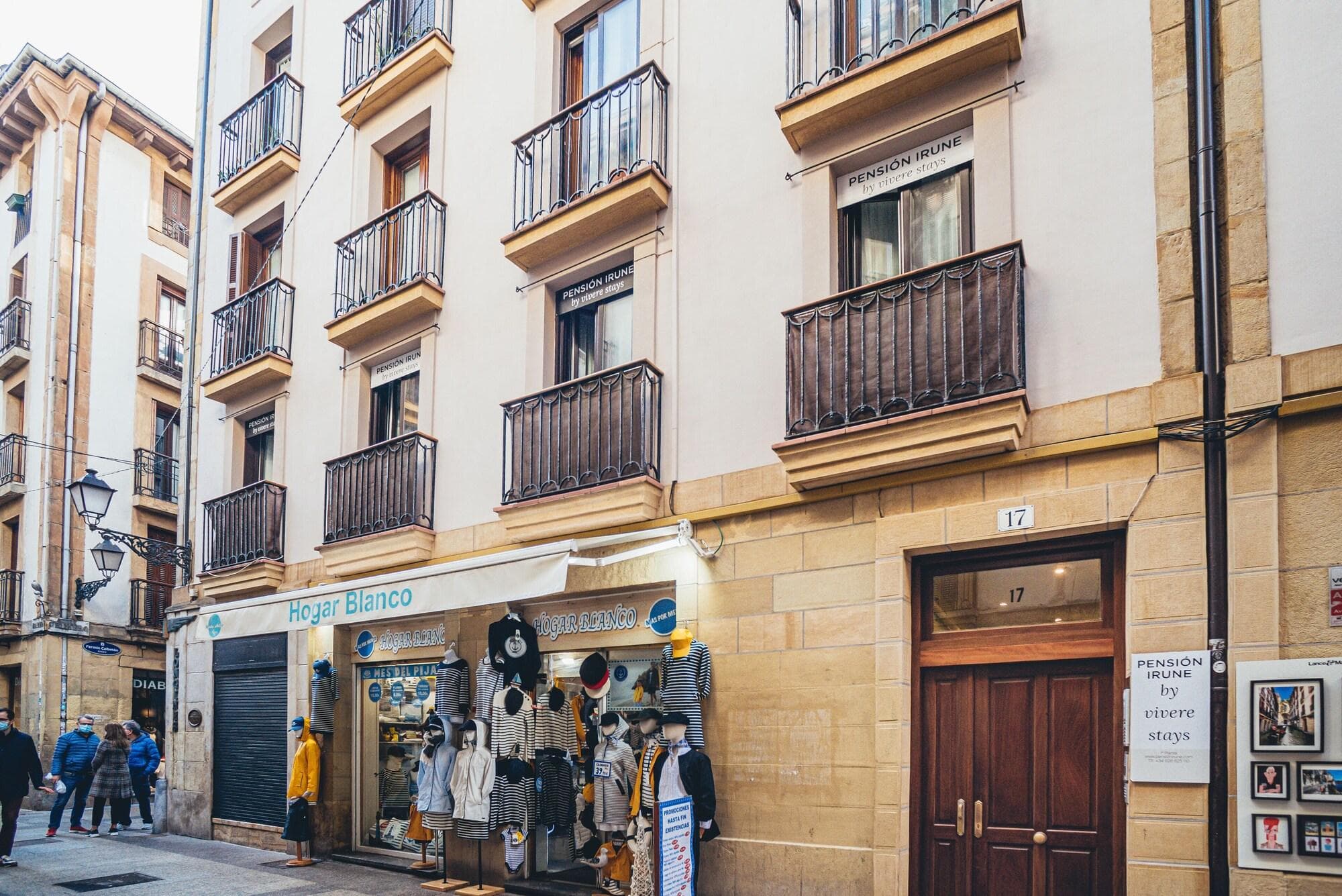 Pensión Irune, General view