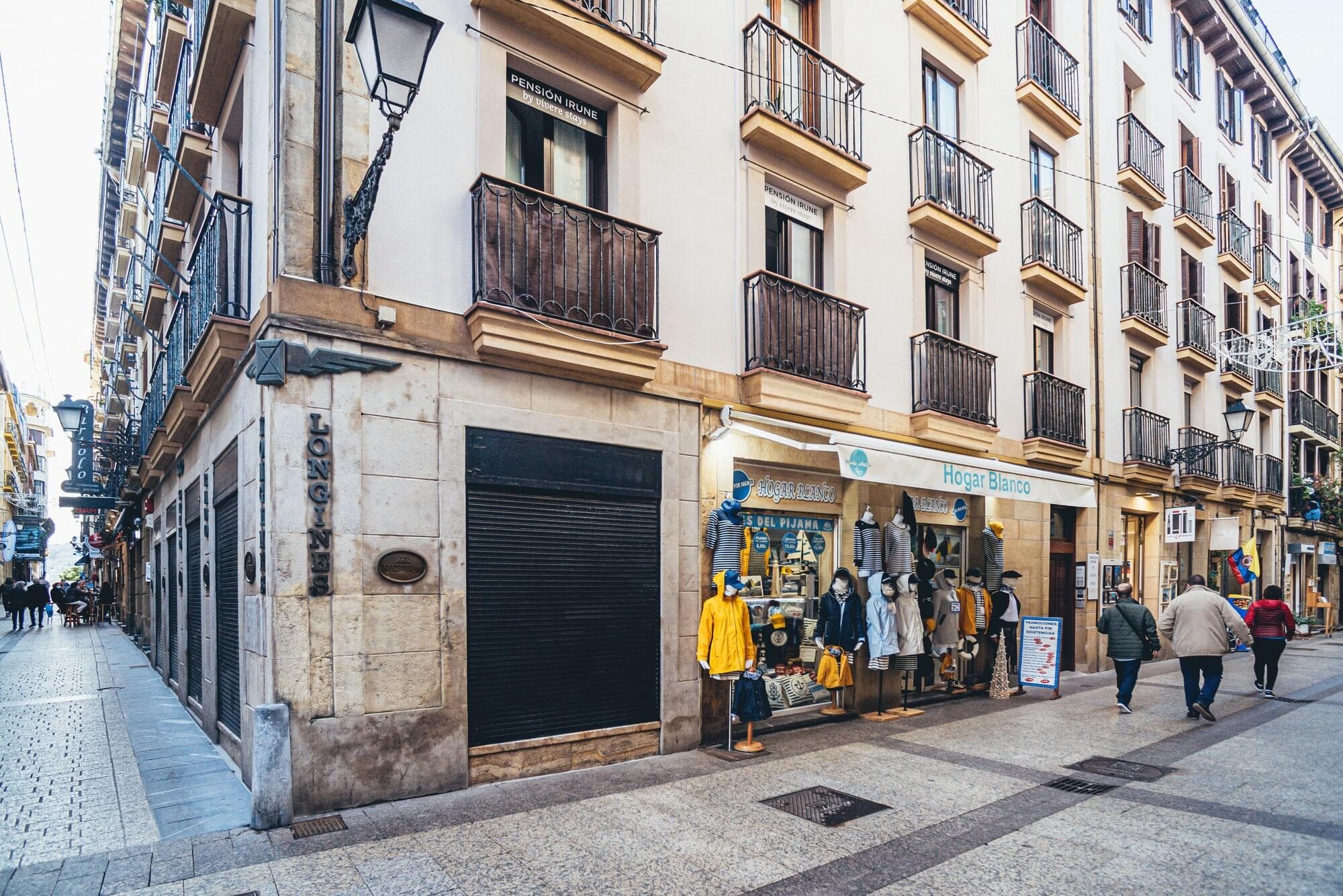 Pensión Irune, General view