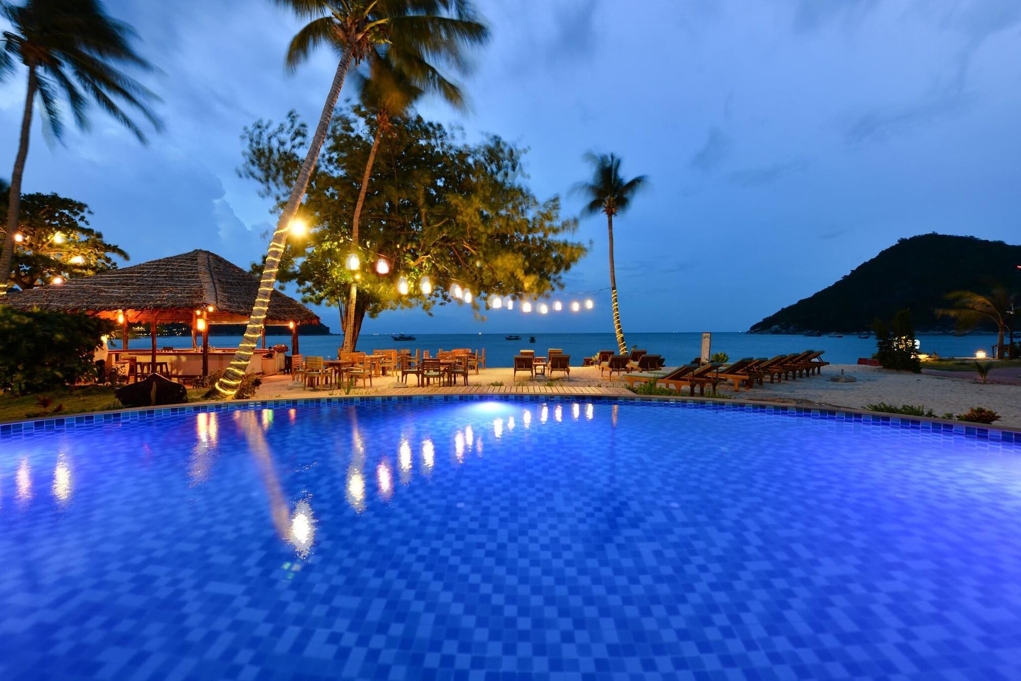 Pingchan Koh Phangan Beachfront Resort, Pool